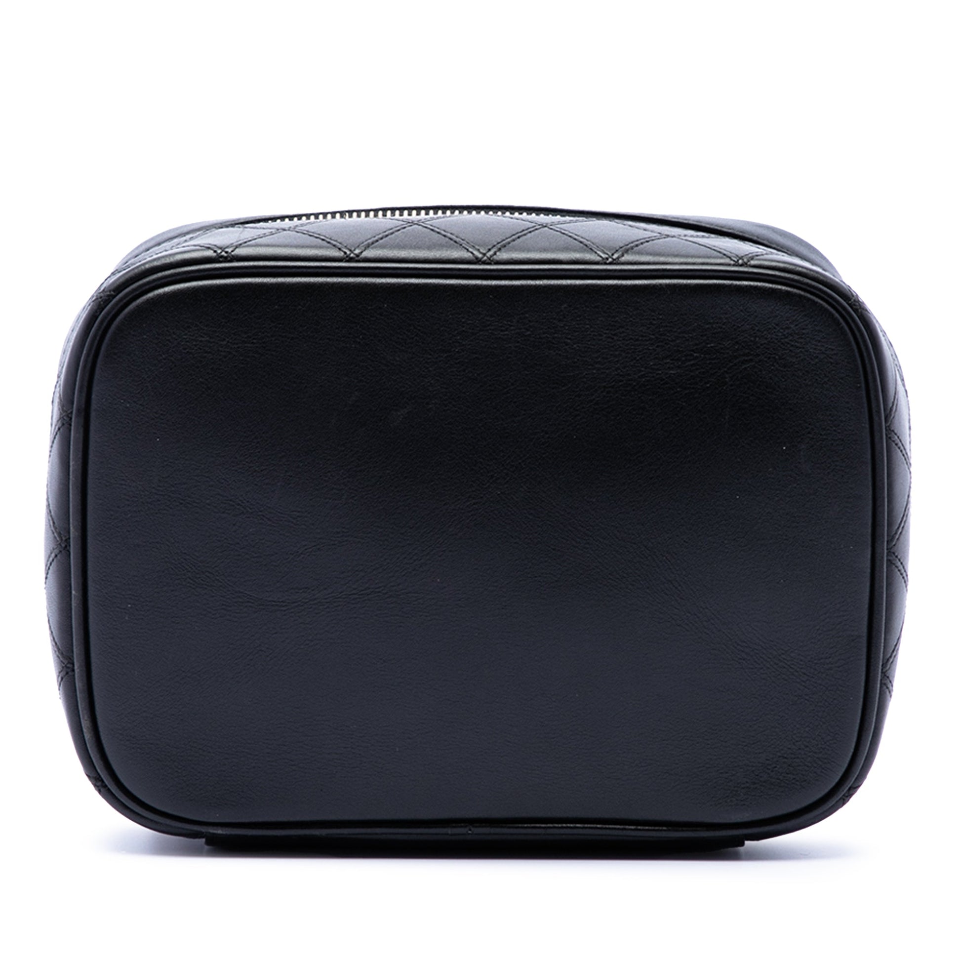 Chanel CC Quilted Lambskin Vanity Case