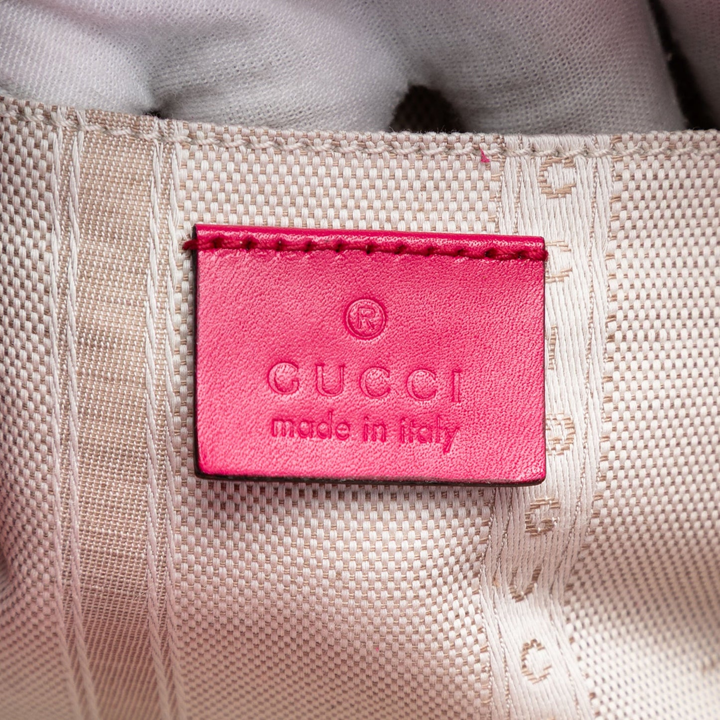 Gucci Guccissima Bright Studded Bucket Bag