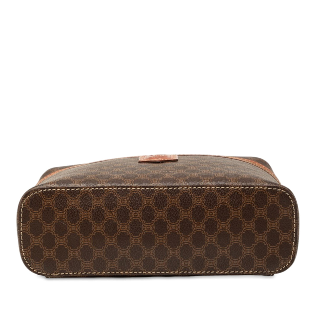 Celine Macadam Coated Canvas Vanity Bag