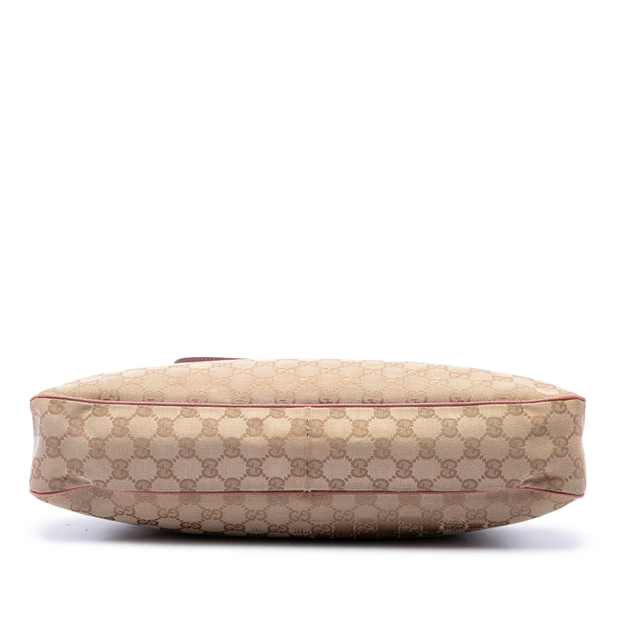 Gucci GG Canvas Charmy Shoulder Bag — Beige