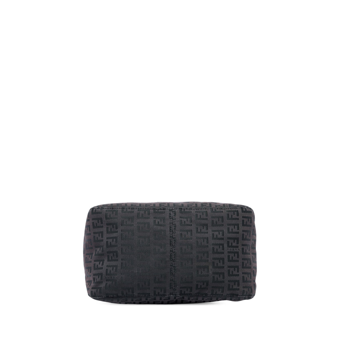Fendi Zucchino Canvas Double Flap Mamma