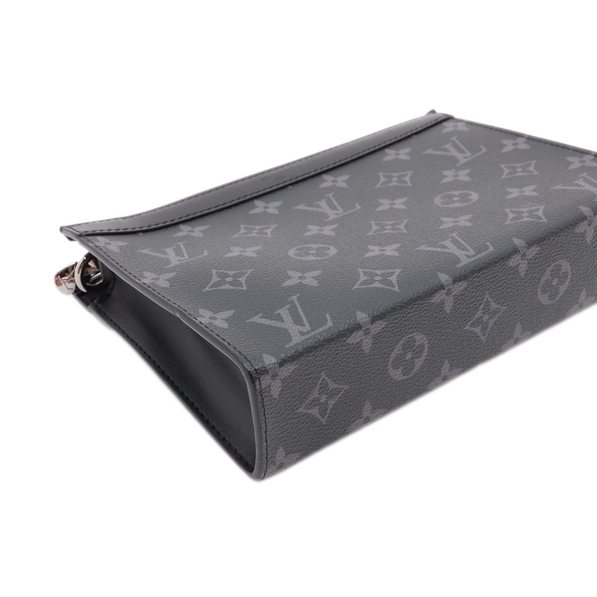 Louis Vuitton Monogram Eclipse Gaston Wearable Wallet — Black