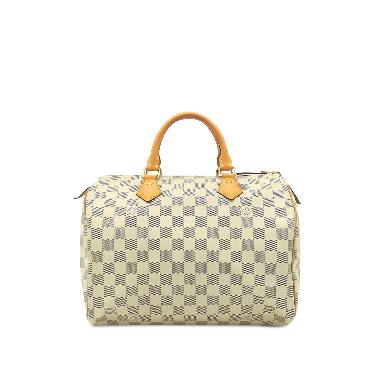 Louis Vuitton Damier Azur Speedy 30 — White