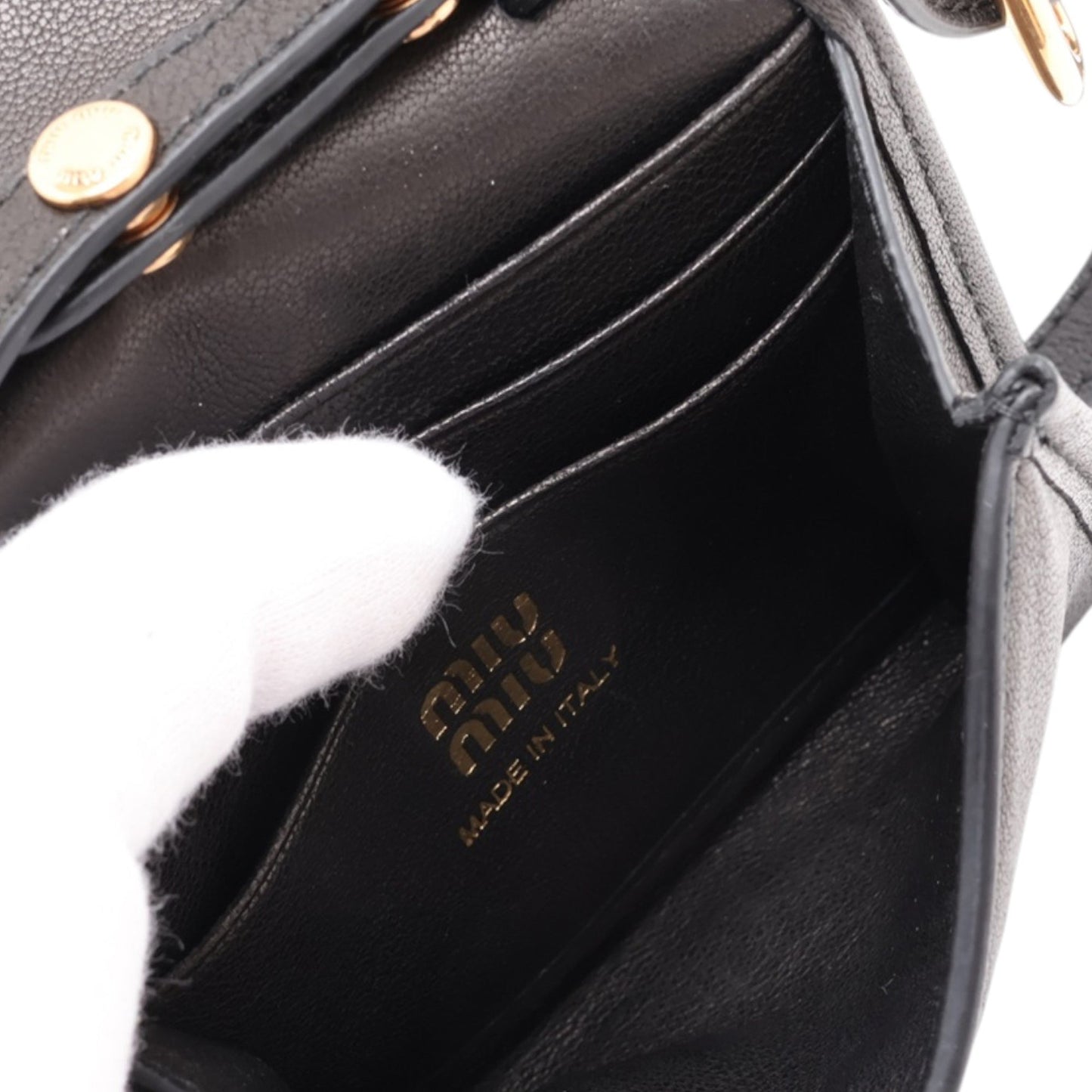 Miu Miu Leather Shoulder Bag
