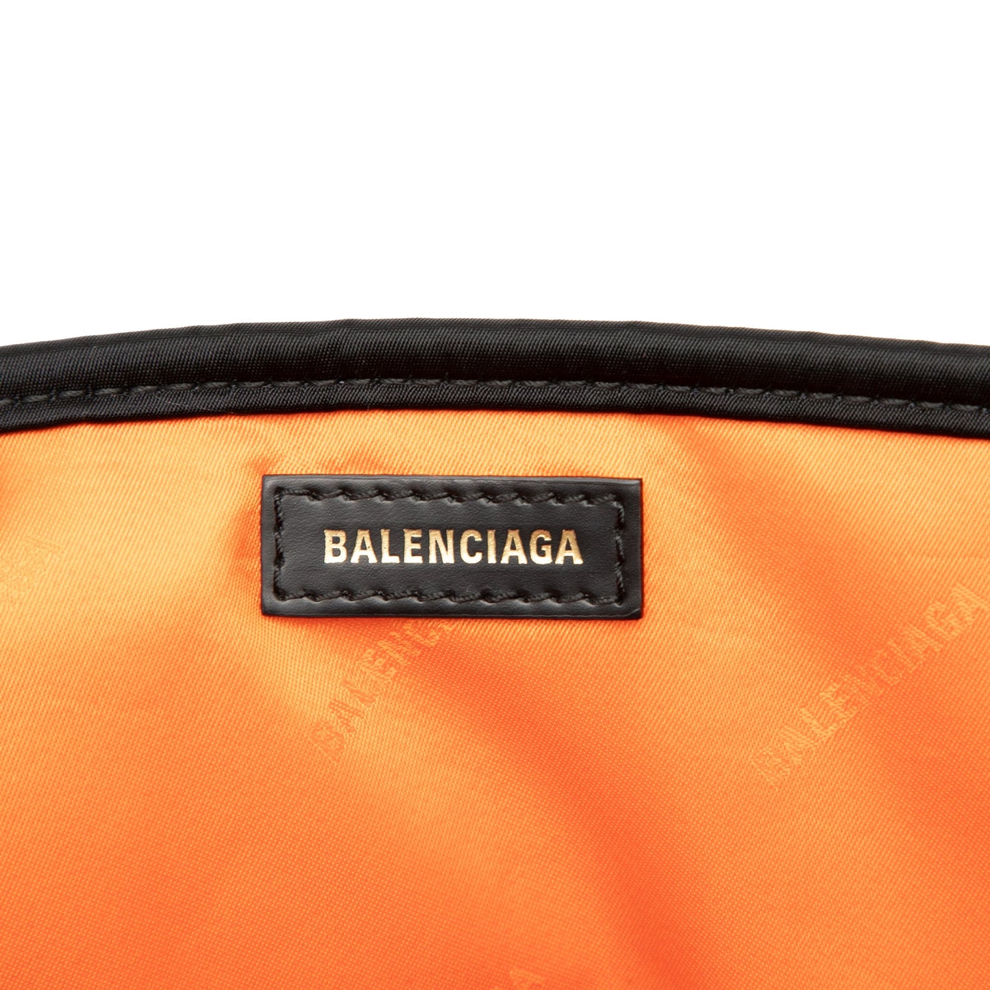 Balenciaga Nylon Navy Cabas Tote S