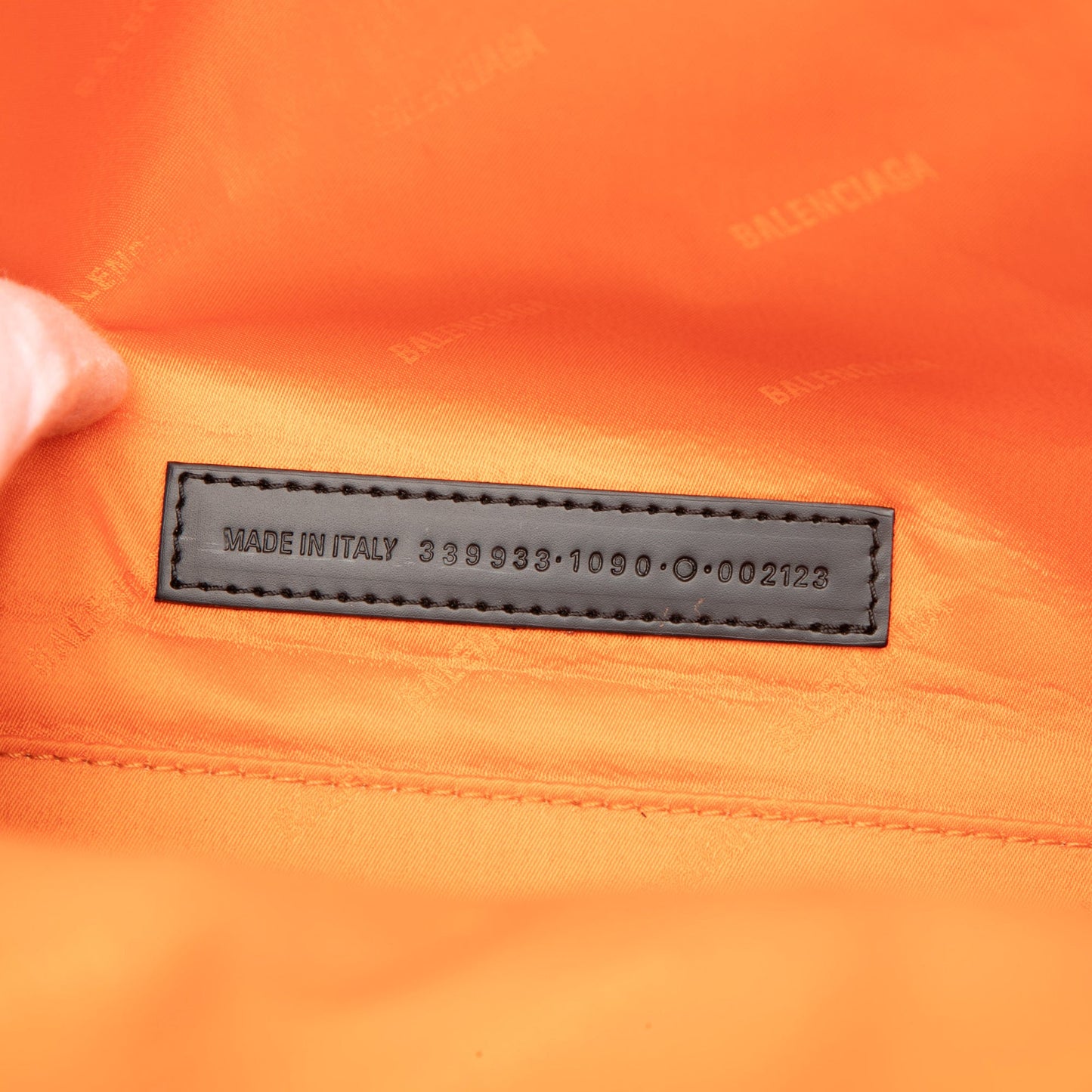 Balenciaga Nylon Navy Cabas Tote S