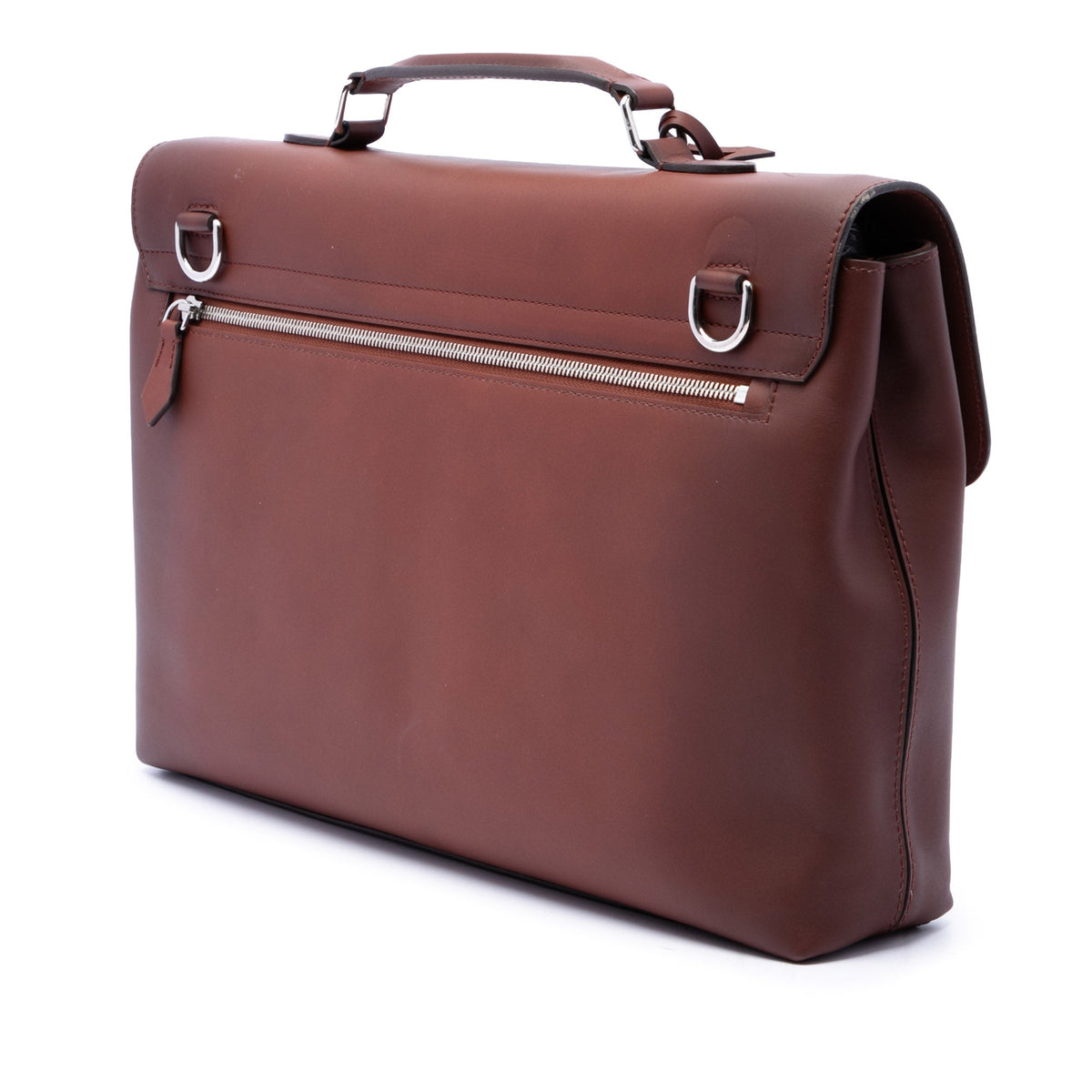 Louis Vuitton Leather Ombre Cartable Briefcase — Brown