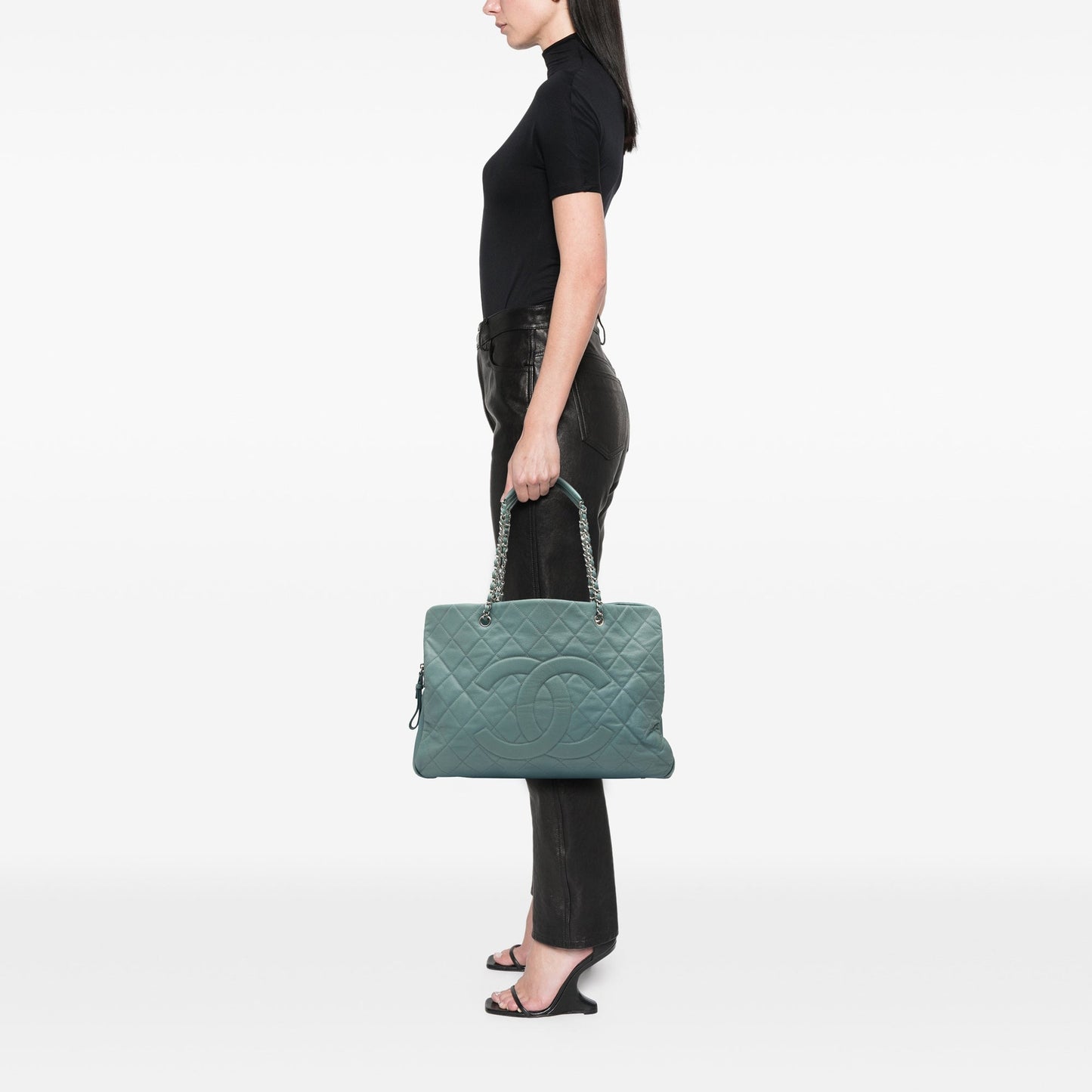Chanel Quilted Caviar Timeless Tote XL
