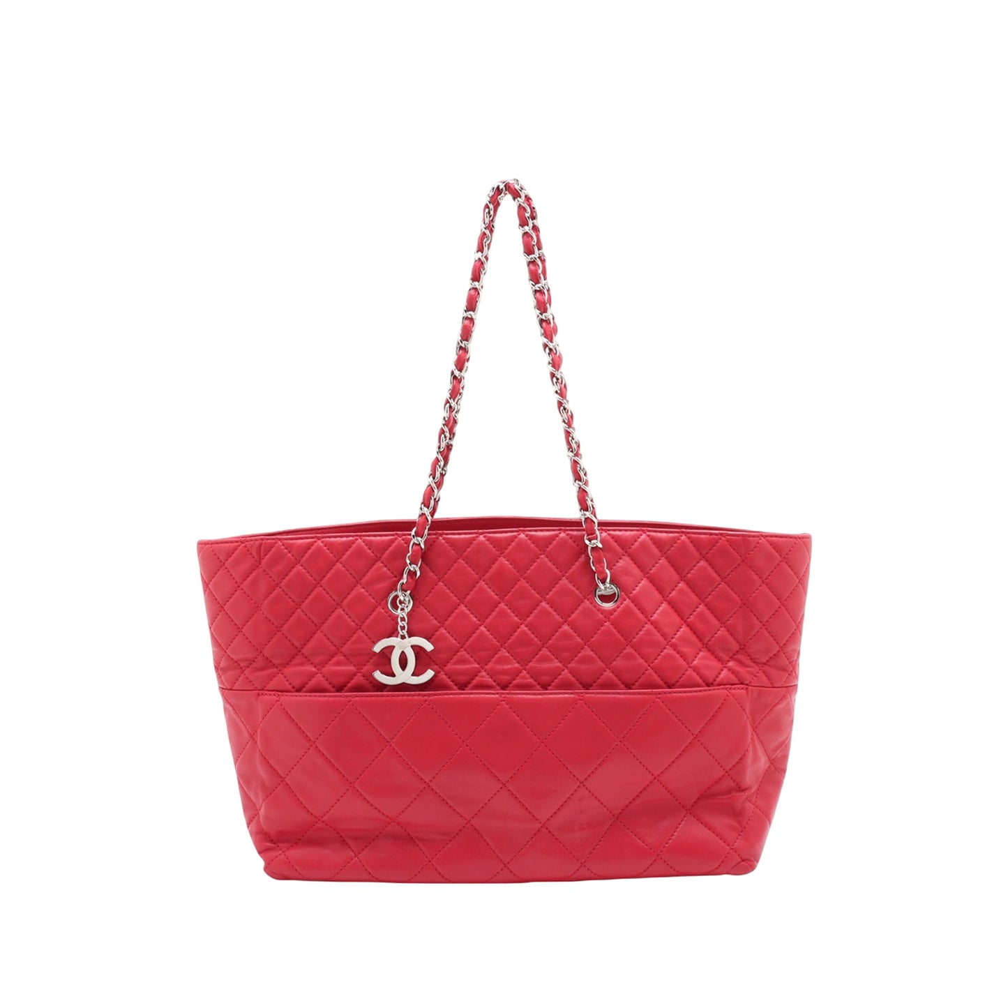 Chanel Large Quilted Lambskin In The Business Tote