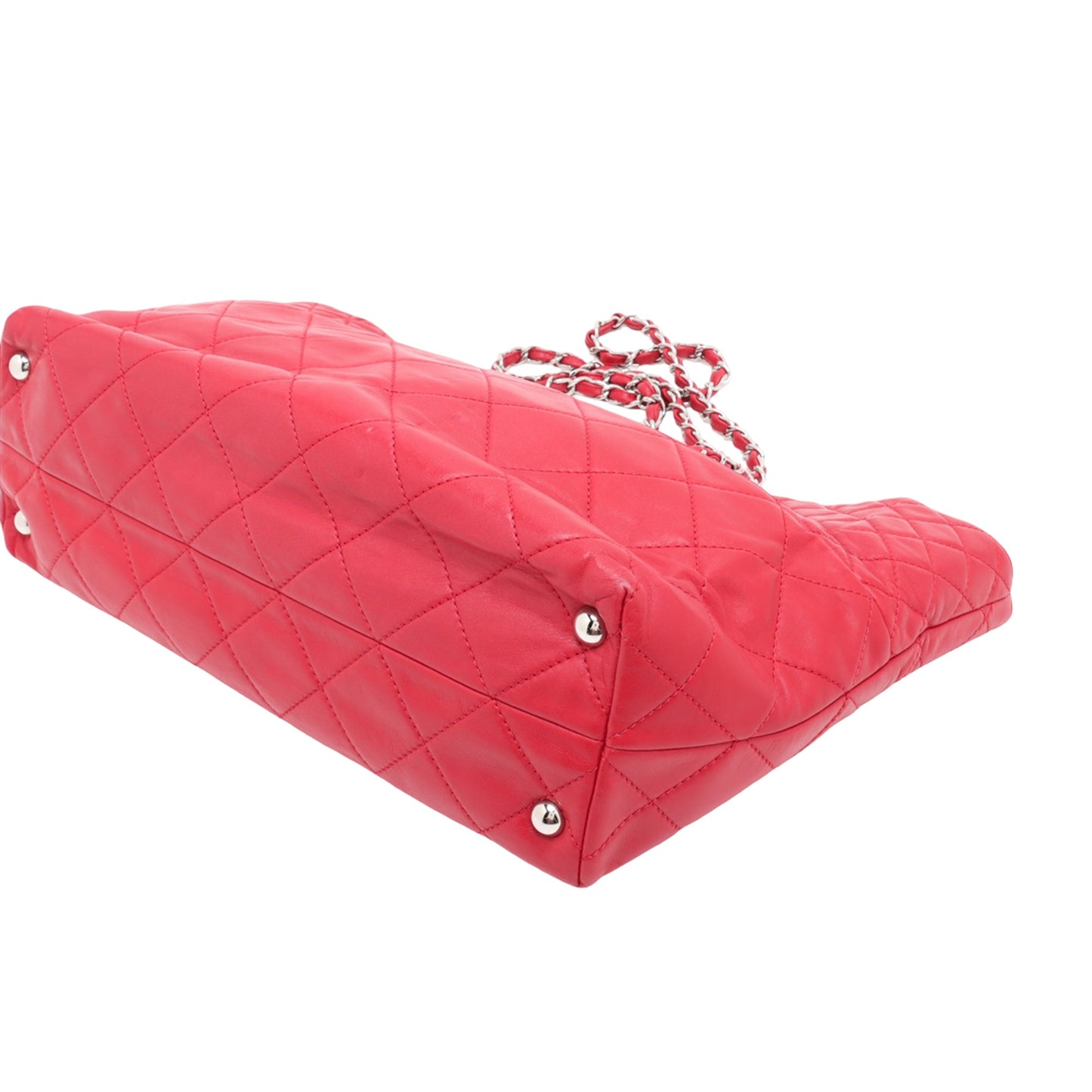 Chanel Large Quilted Lambskin In The Business Tote