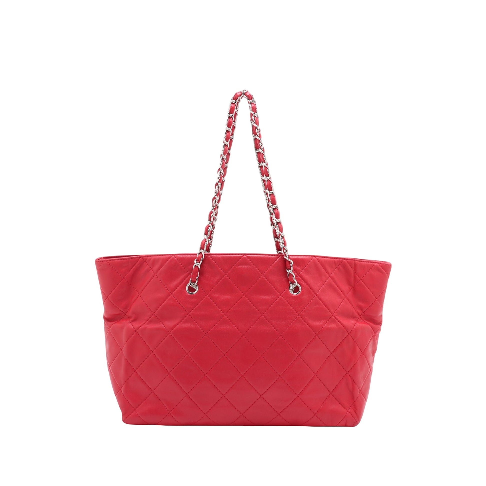 Chanel Large Quilted Lambskin In The Business Tote