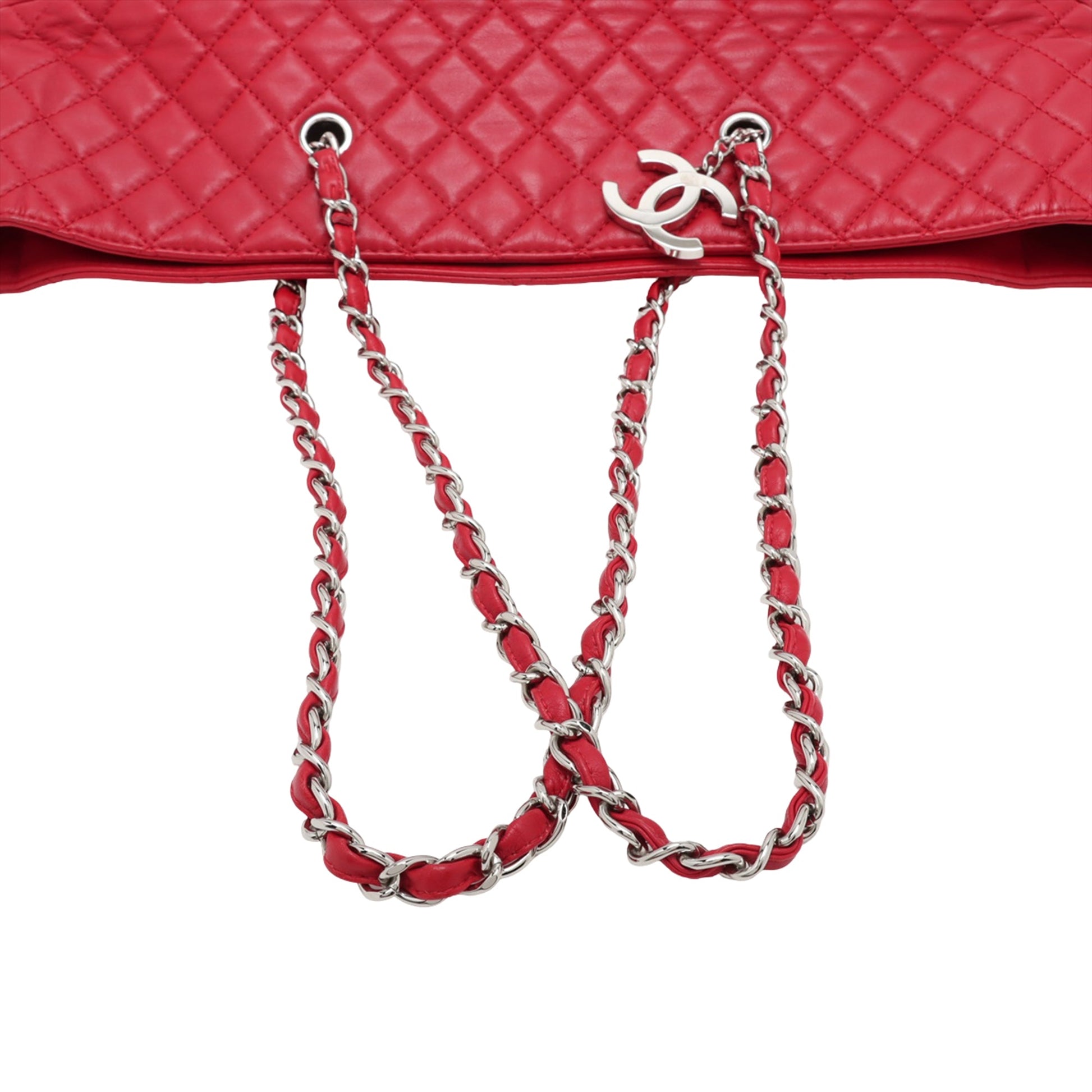 Chanel Large Quilted Lambskin In The Business Tote