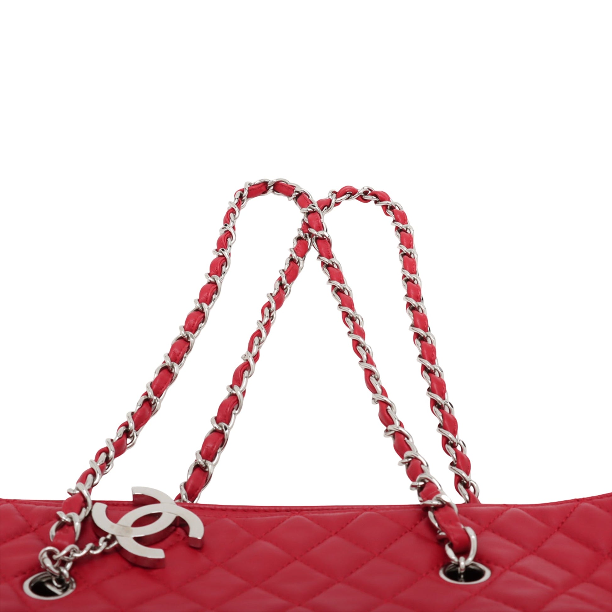 Chanel Large Quilted Lambskin In The Business Tote