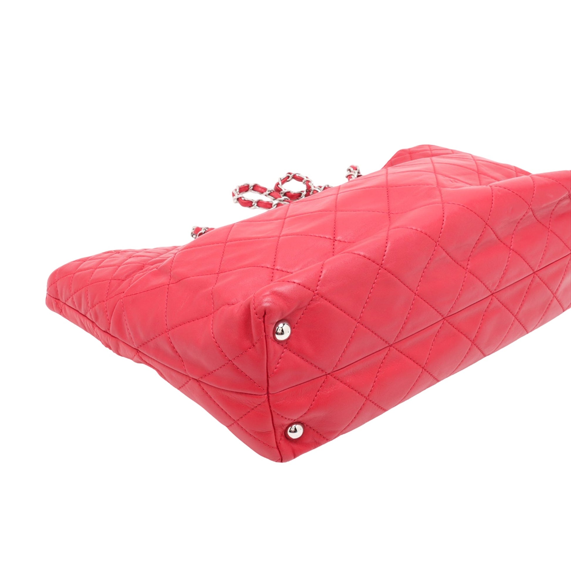 Chanel Large Quilted Lambskin In The Business Tote