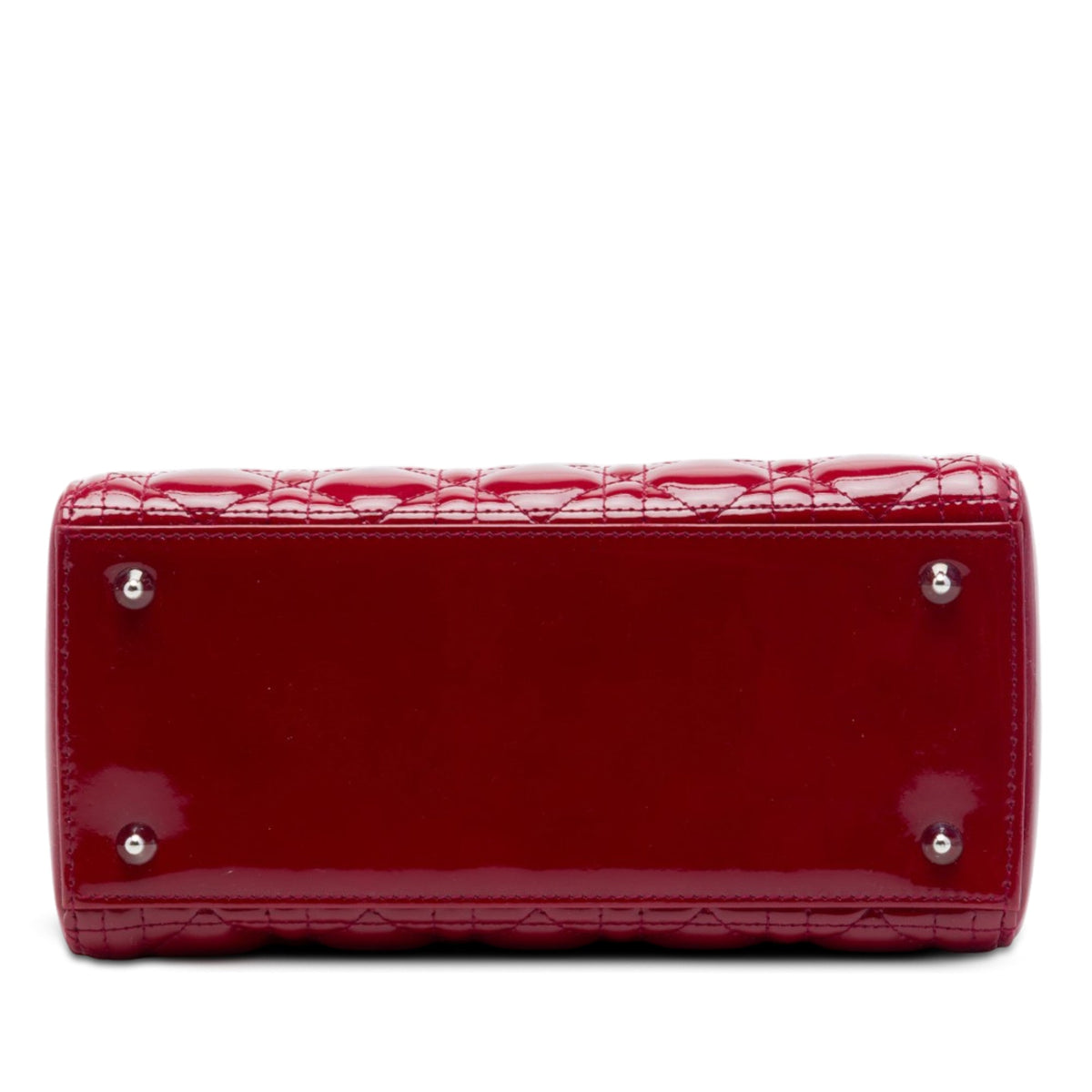 Dior Medium Patent Cannage Lady Dior