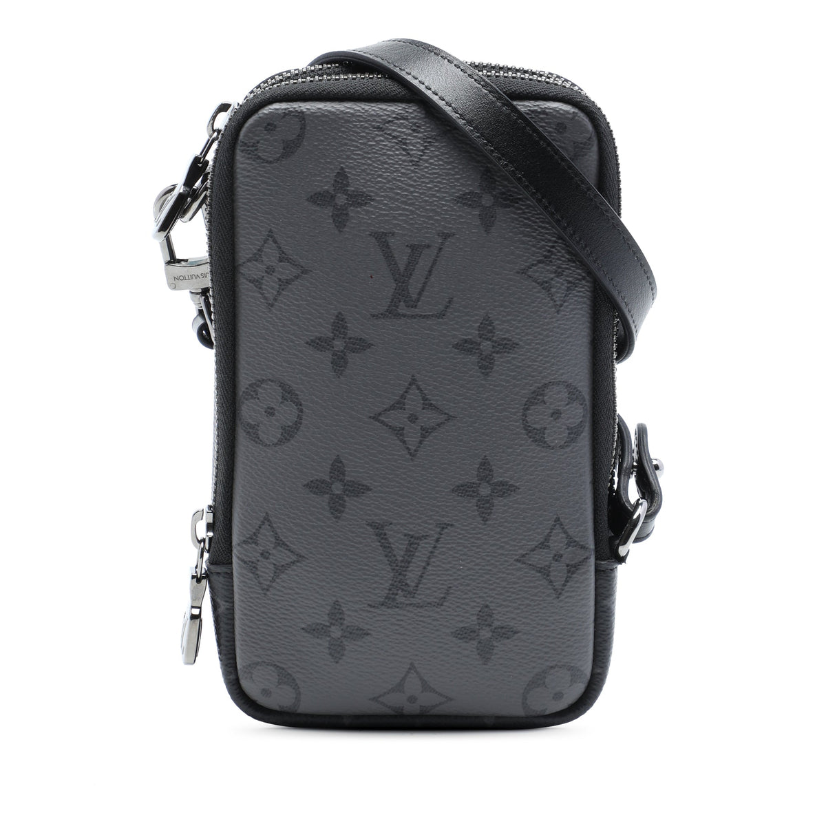Louis Vuitton Monogram Eclipse Reverse Double Phone Pouch