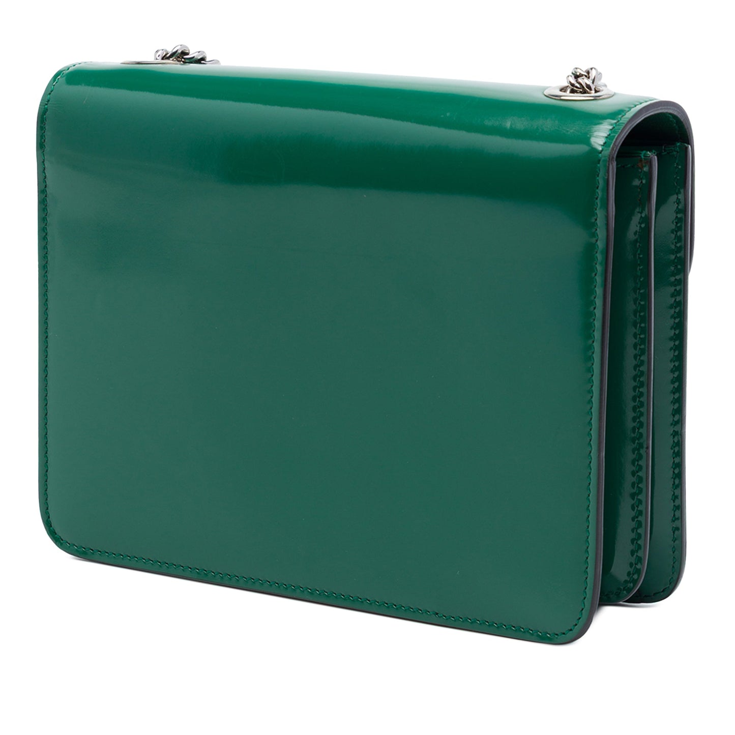 Gucci Small Patent Interlocking G Crossbody