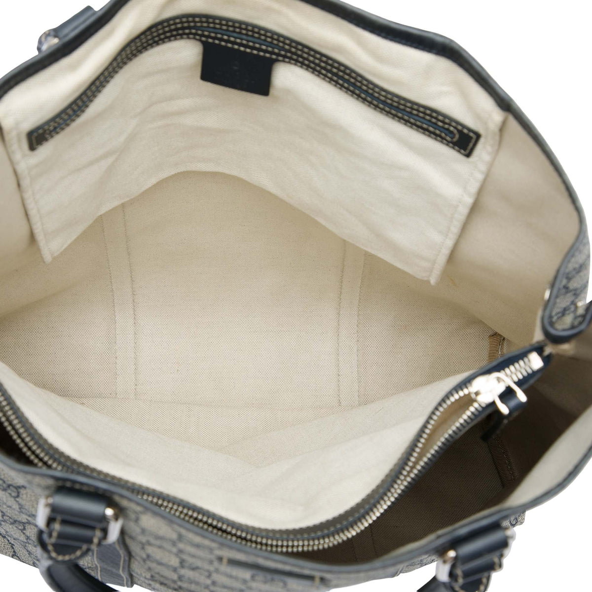 Gucci GG Supreme Joy Vertical Tote — Beige