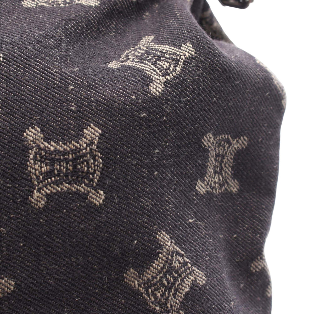 Celine Macadam Denim Tote — Gray