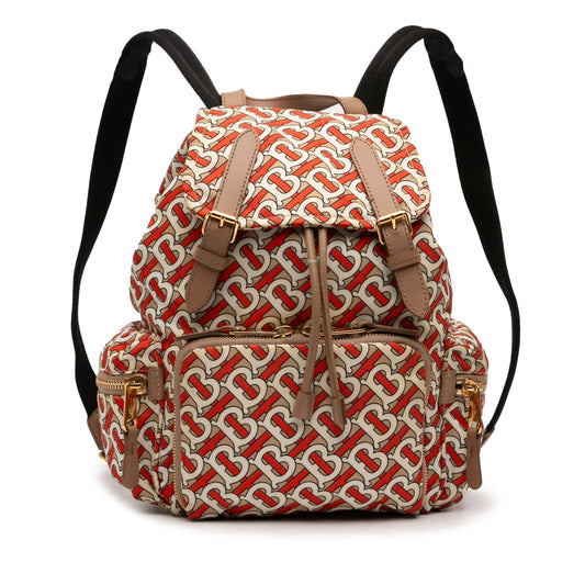 Burberry Medium TB Monogram Nylon Backpack