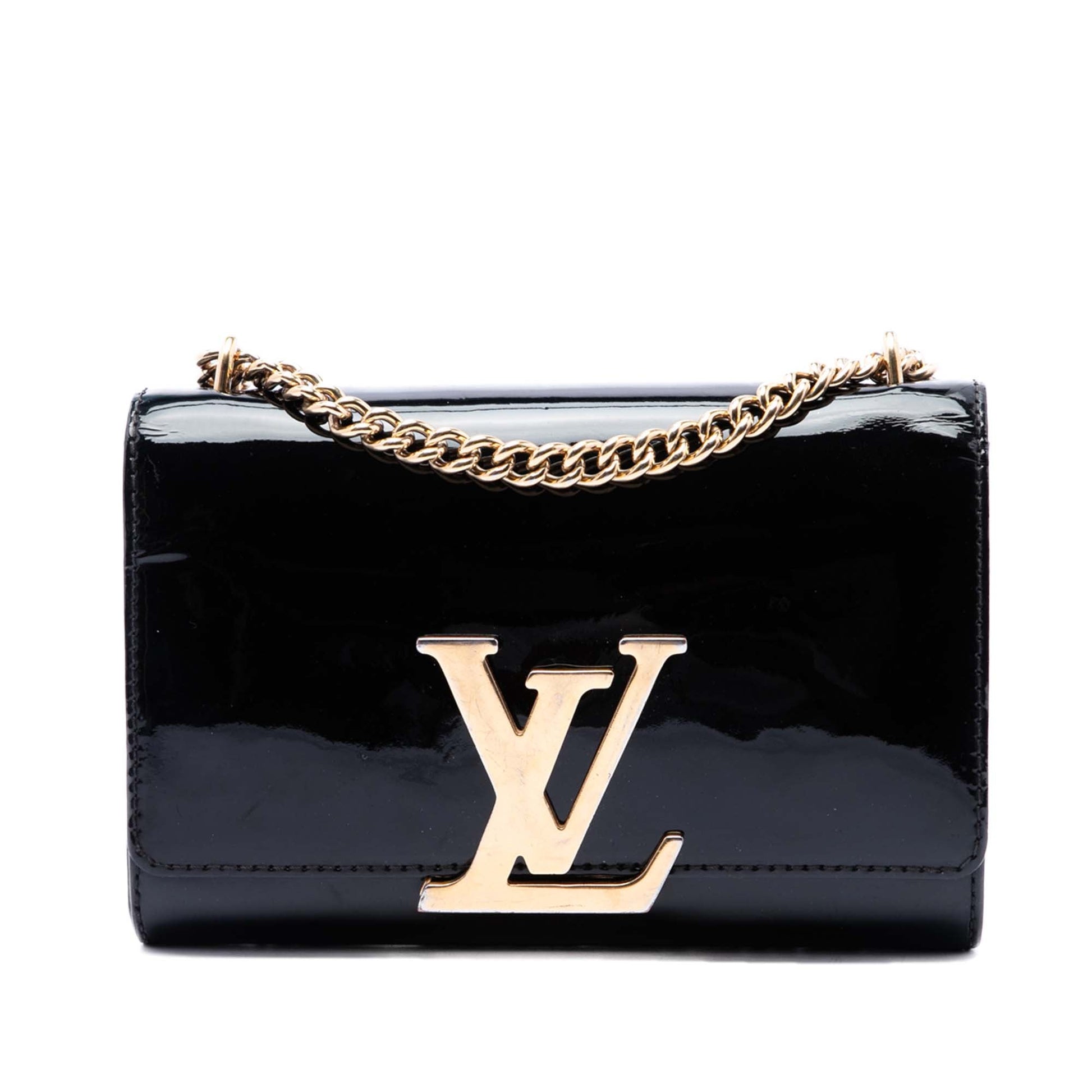 Louis Vuitton Vernis Louise Sliding Chain MM