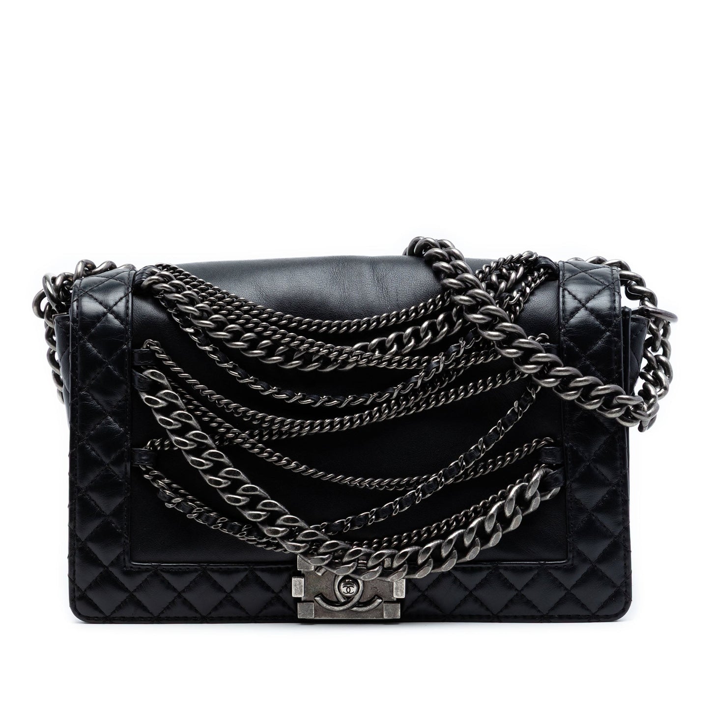 Chanel Medium Paris Dallas Enchained Boy Flap