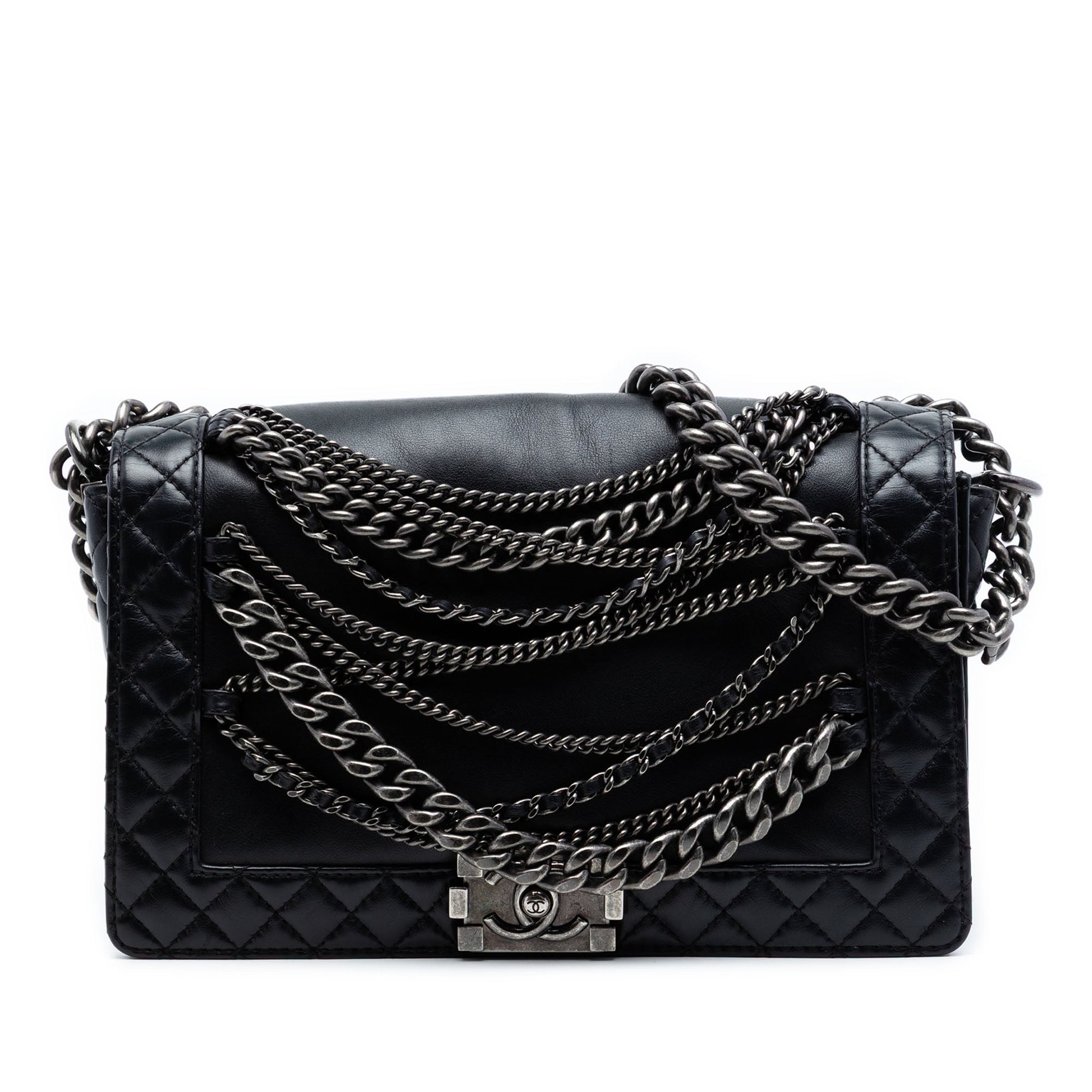 Chanel Medium Paris Dallas Enchained Boy Flap