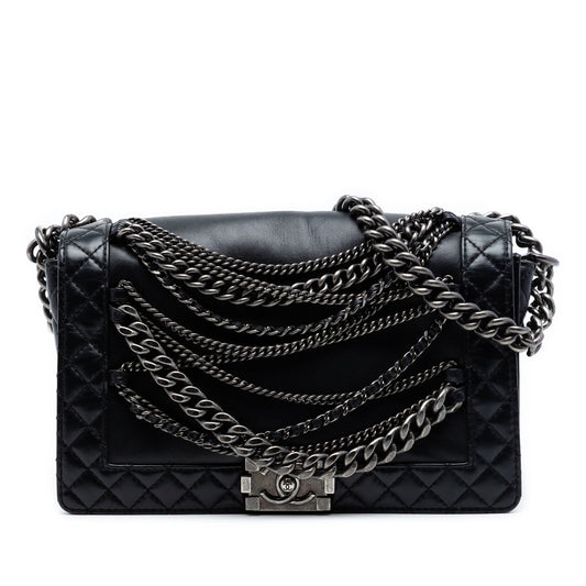 Chanel Medium Paris Dallas Enchained Boy Flap
