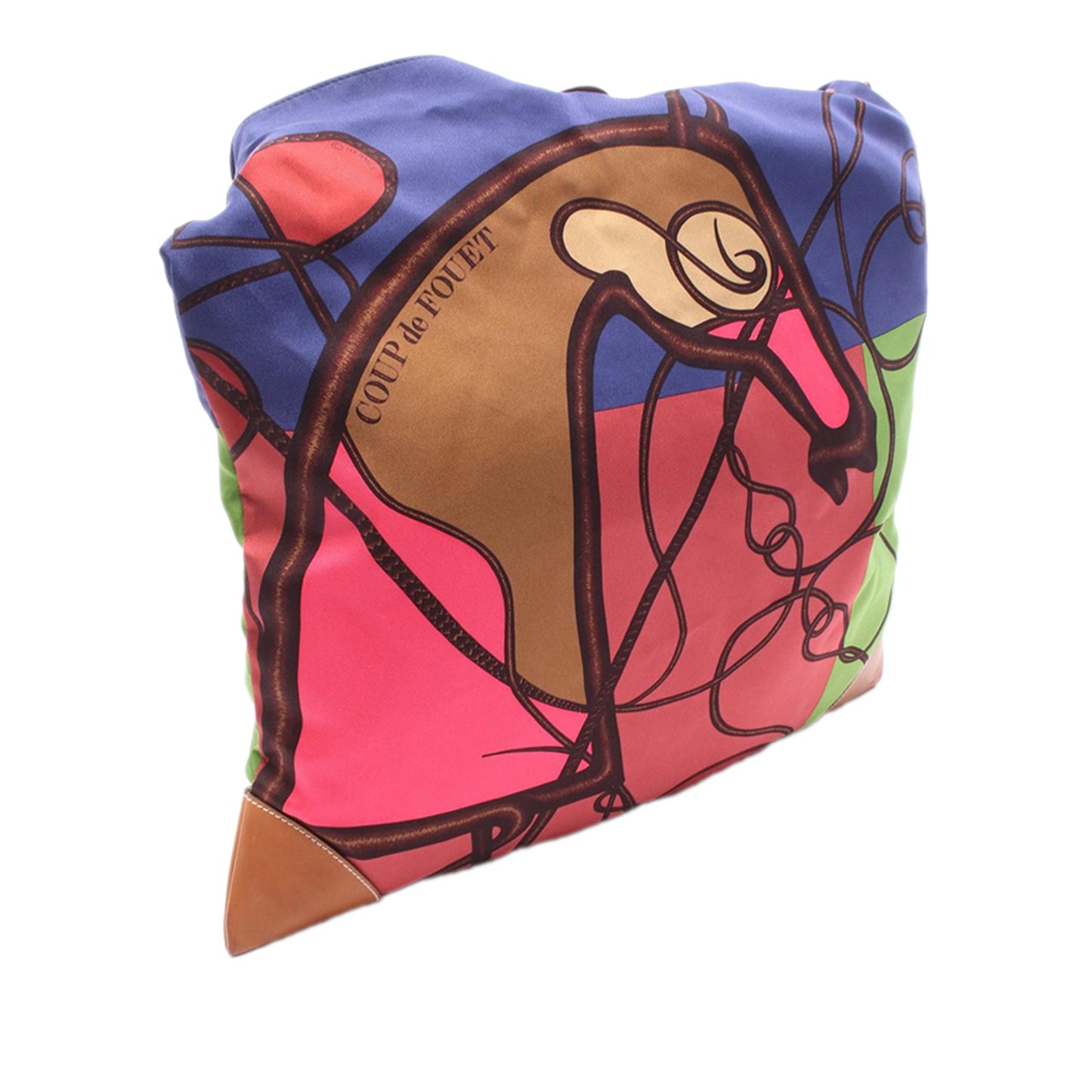 Hermès Silk and Barenia Coup de Fouet Silky City 38