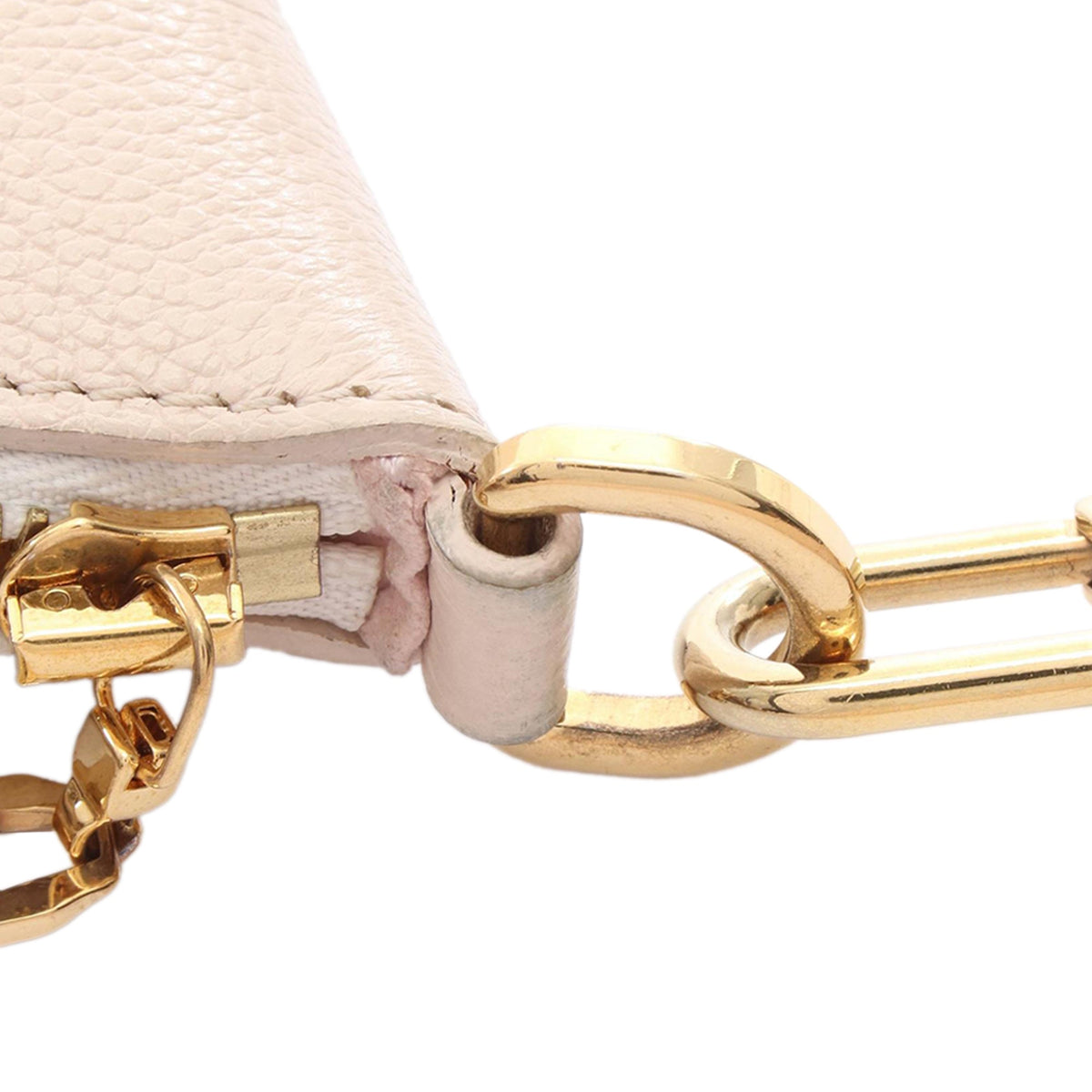Louis Vuitton Tricolor Monogram Empreinte Bagatelle — Beige