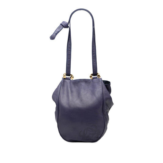 LOEWE Leather Anagram Shoulder Bag