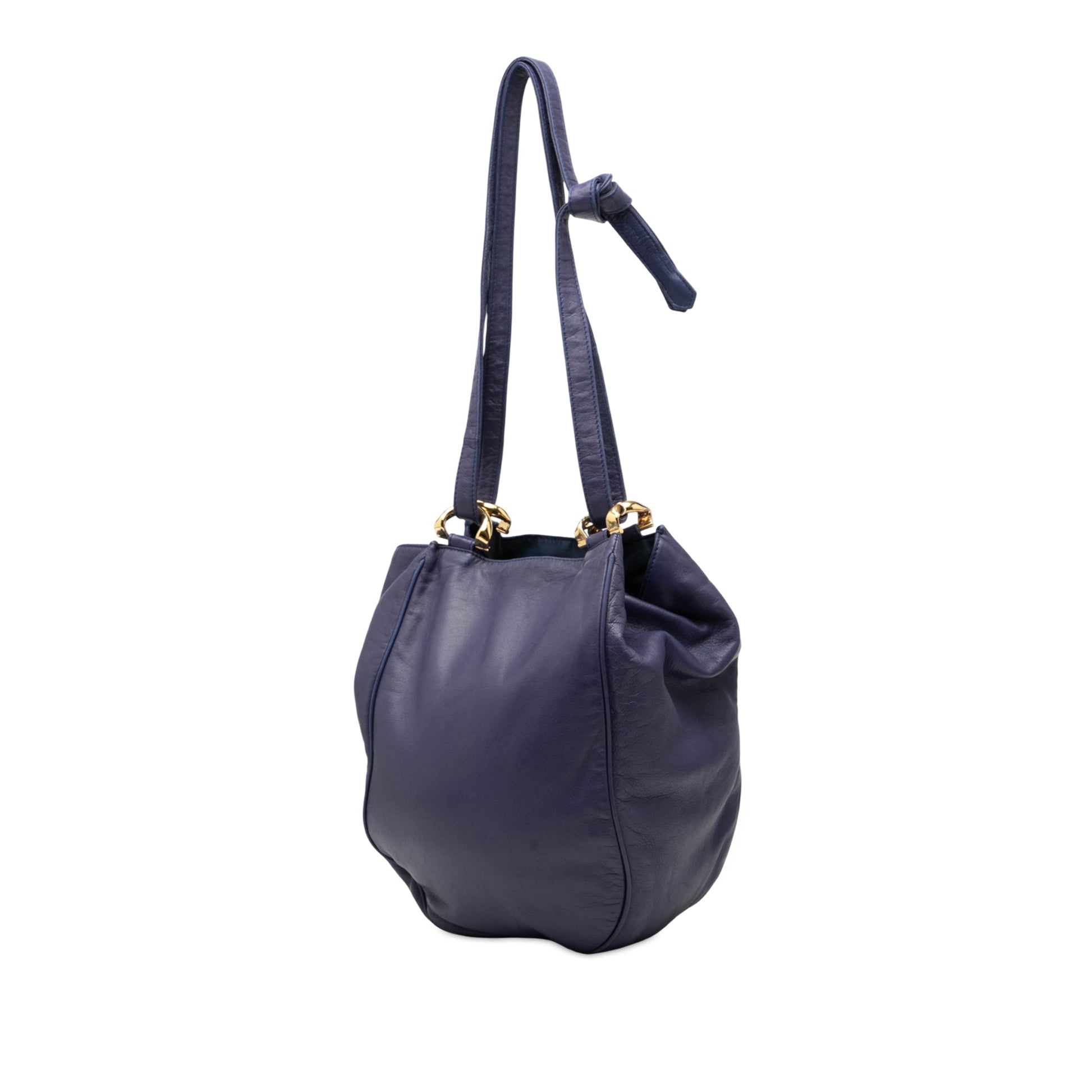 LOEWE Leather Anagram Shoulder Bag