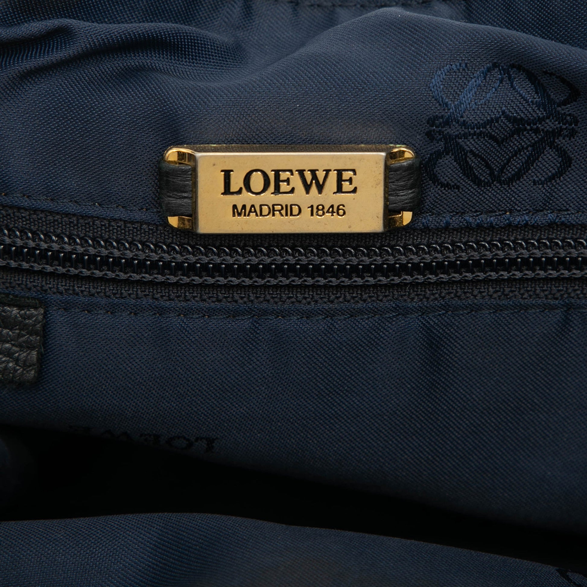 LOEWE Leather Anagram Shoulder Bag