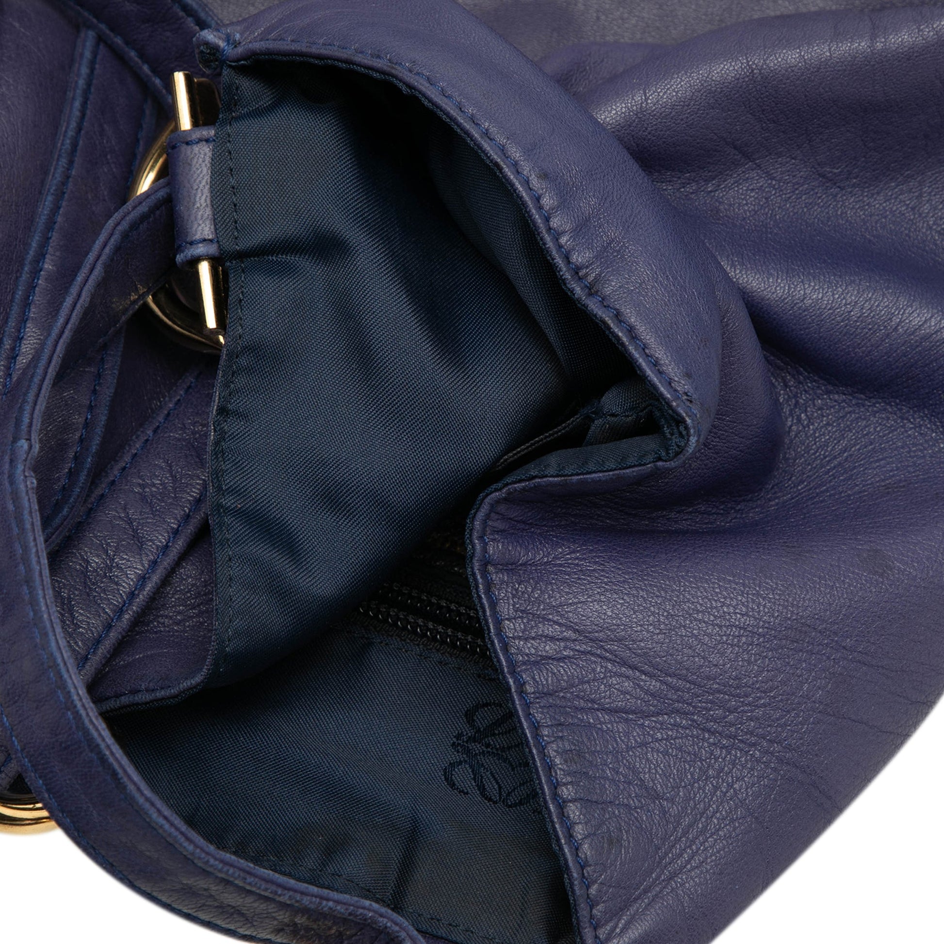 LOEWE Leather Anagram Shoulder Bag