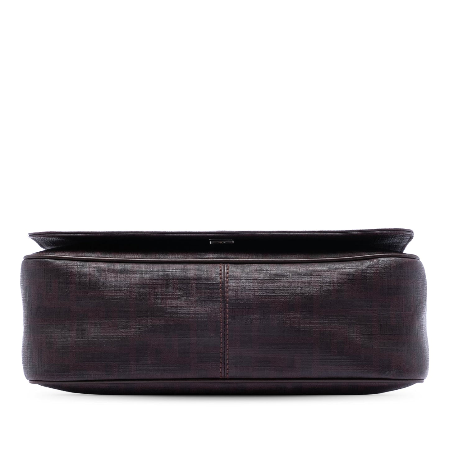 Fendi Zucca Spalmati Flap Crossbody