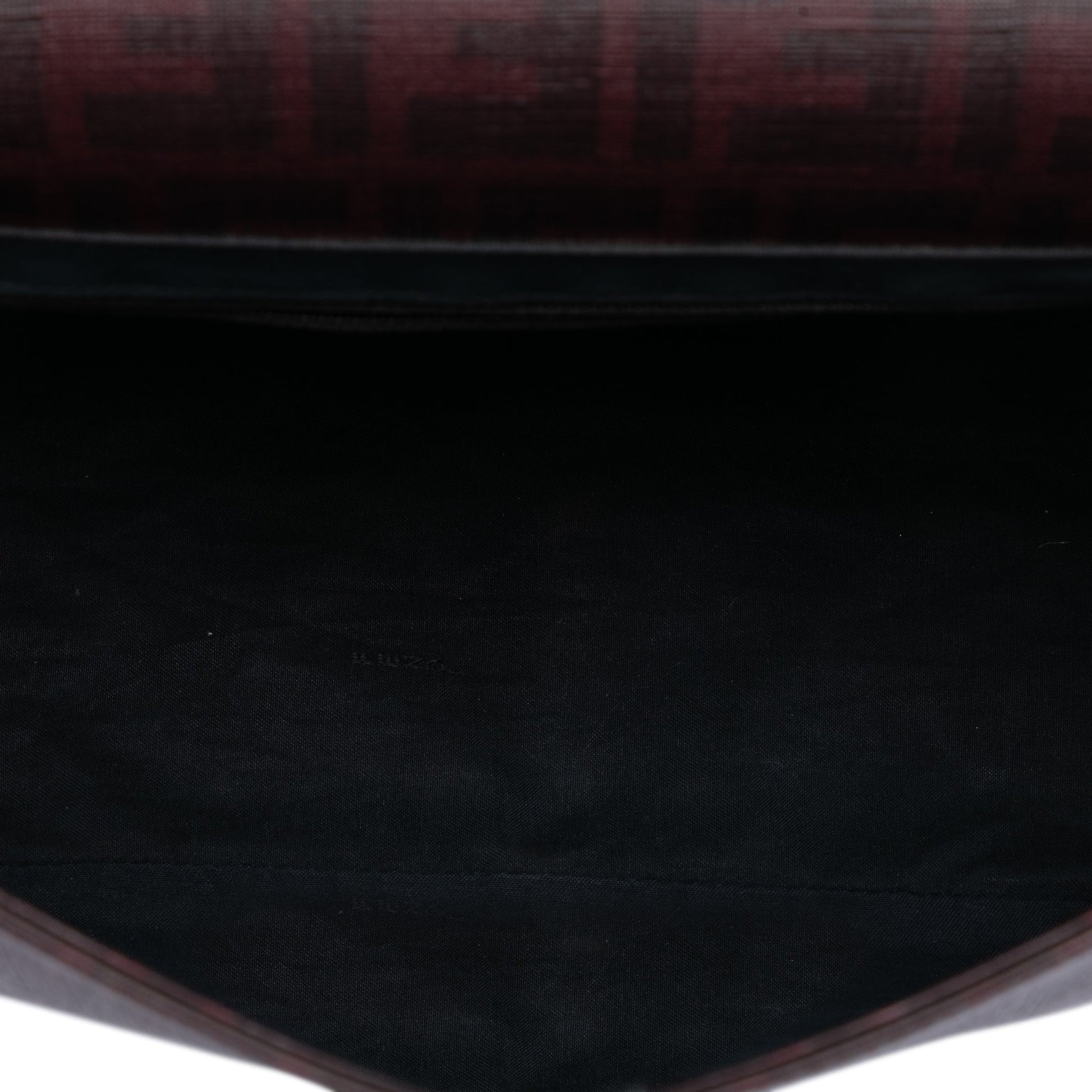 Fendi Zucca Spalmati Flap Crossbody