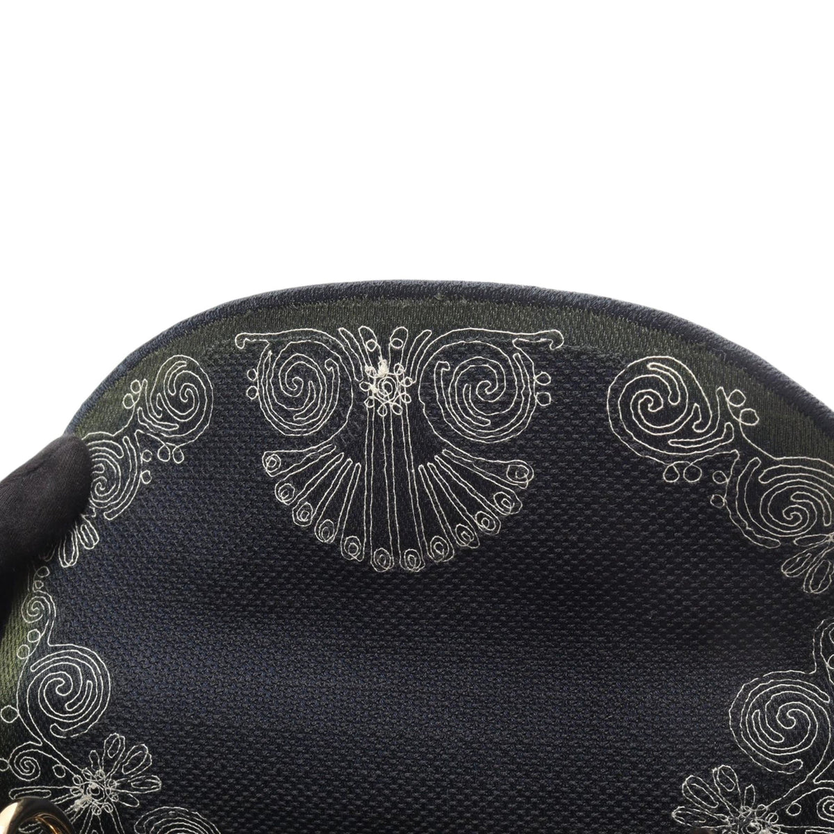 Dior Medium Embroidered Canvas Cornely Lady D Lite — Blue