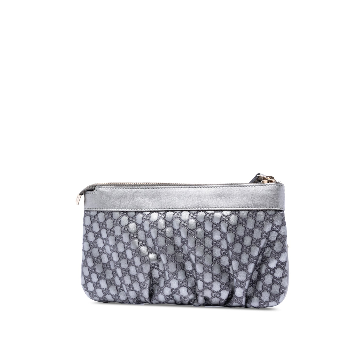 Gucci Microguccissima Heart Wristlet Pochette