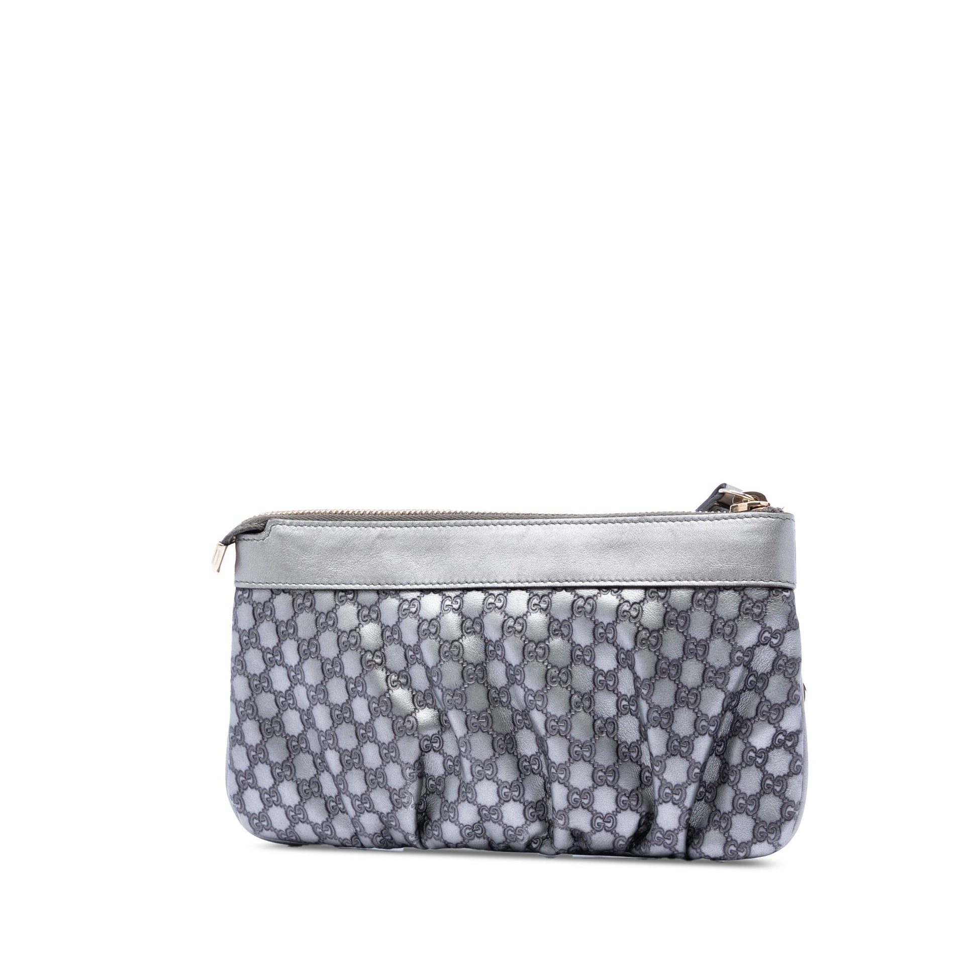 Gucci Microguccissima Heart Wristlet Pochette