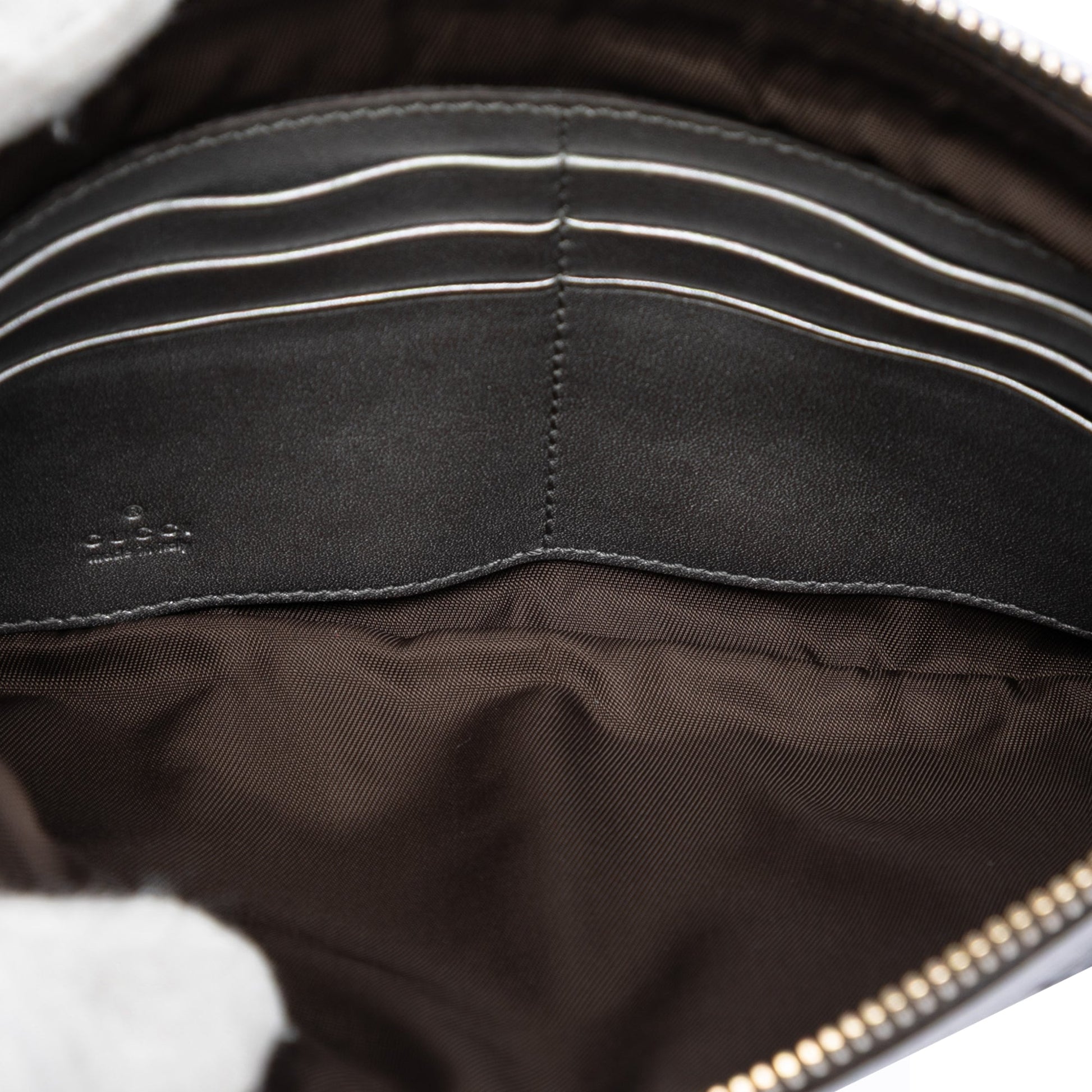 Gucci Microguccissima Heart Wristlet Pochette