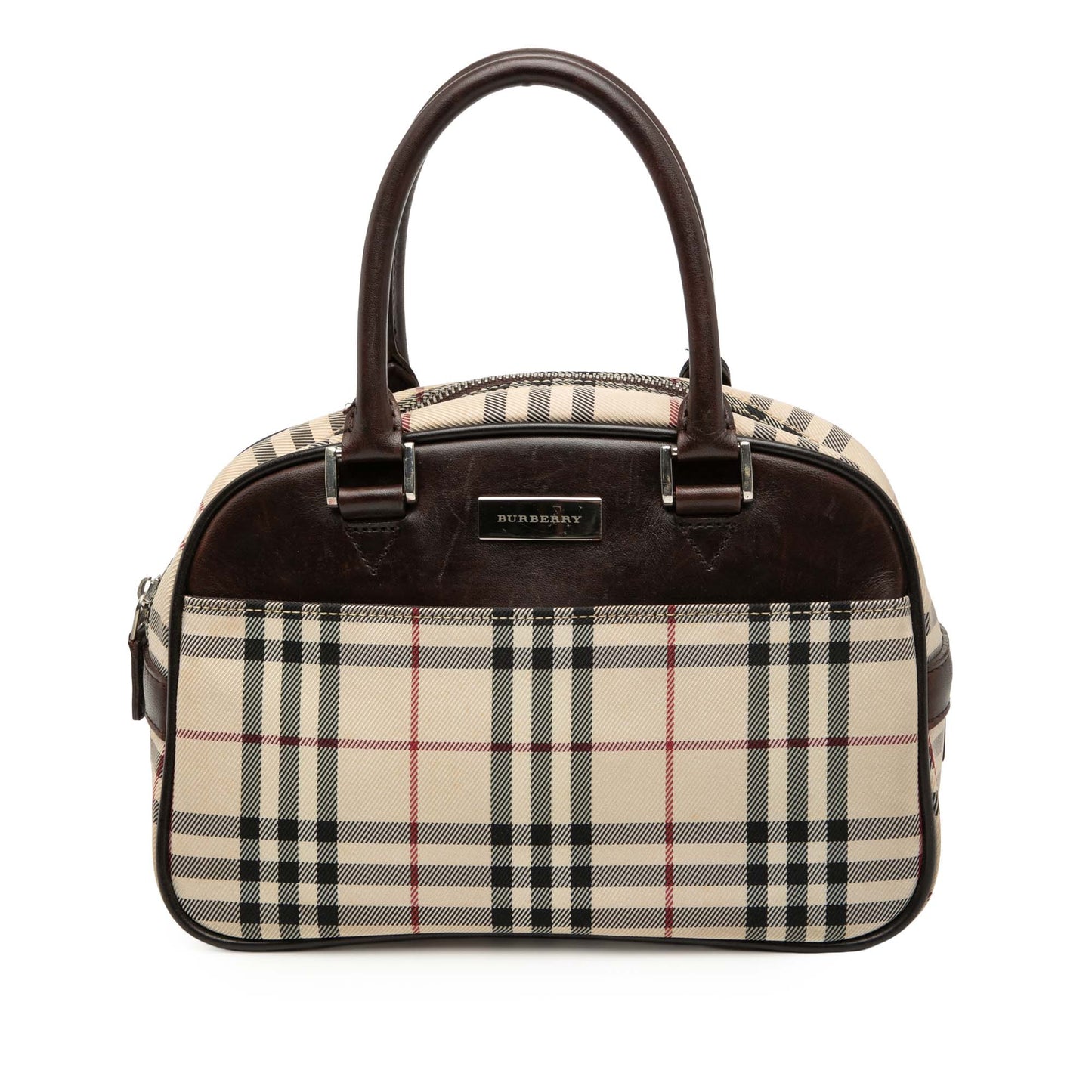 Burberry House Check Canvas Handbag