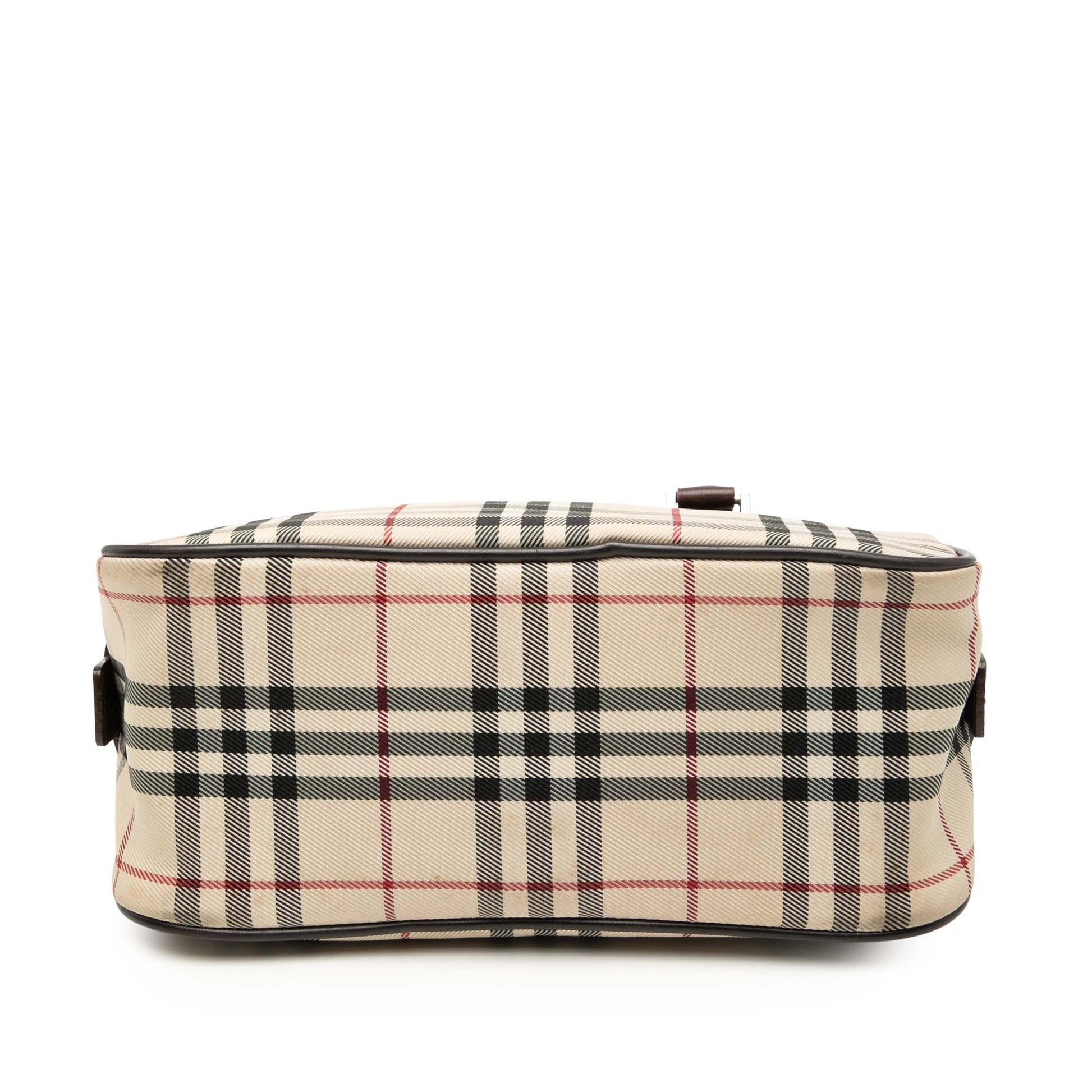 Burberry House Check Canvas Handbag