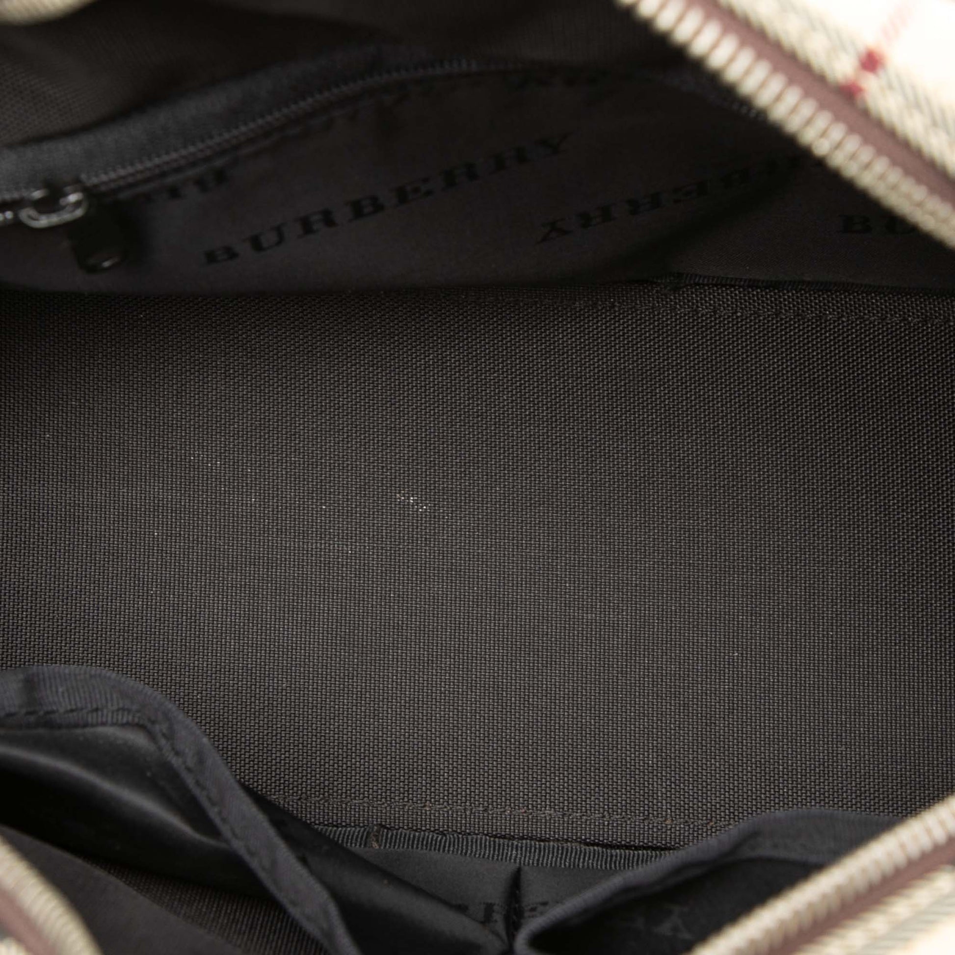 Burberry House Check Canvas Handbag