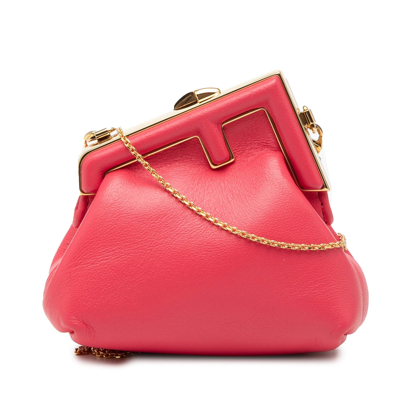 Nano Shiny Nappa First Bag Charm Crossbody