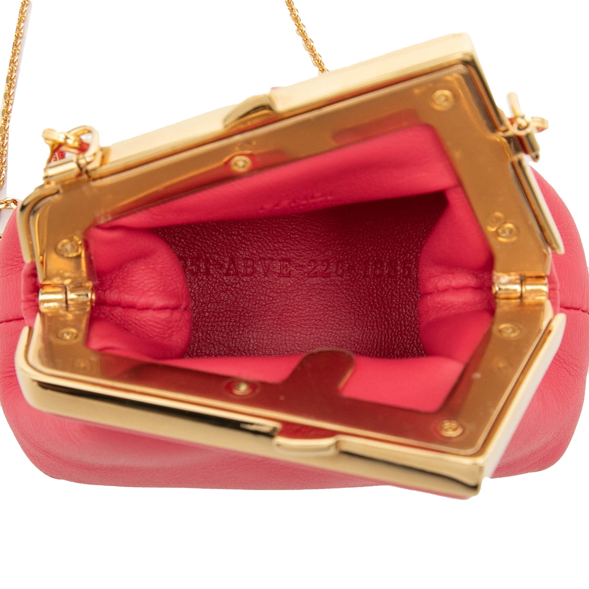 Nano Shiny Nappa First Bag Charm Crossbody