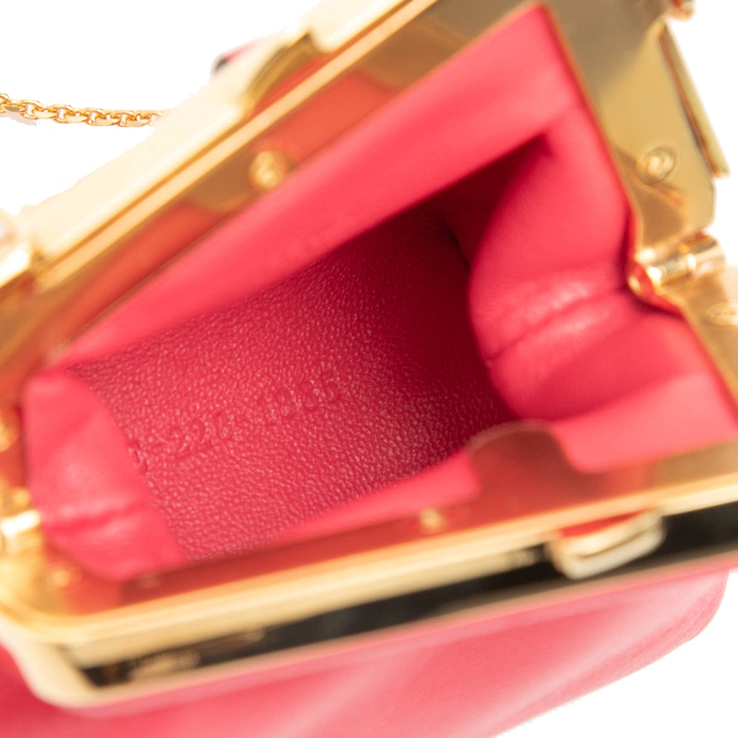 Nano Shiny Nappa First Bag Charm Crossbody