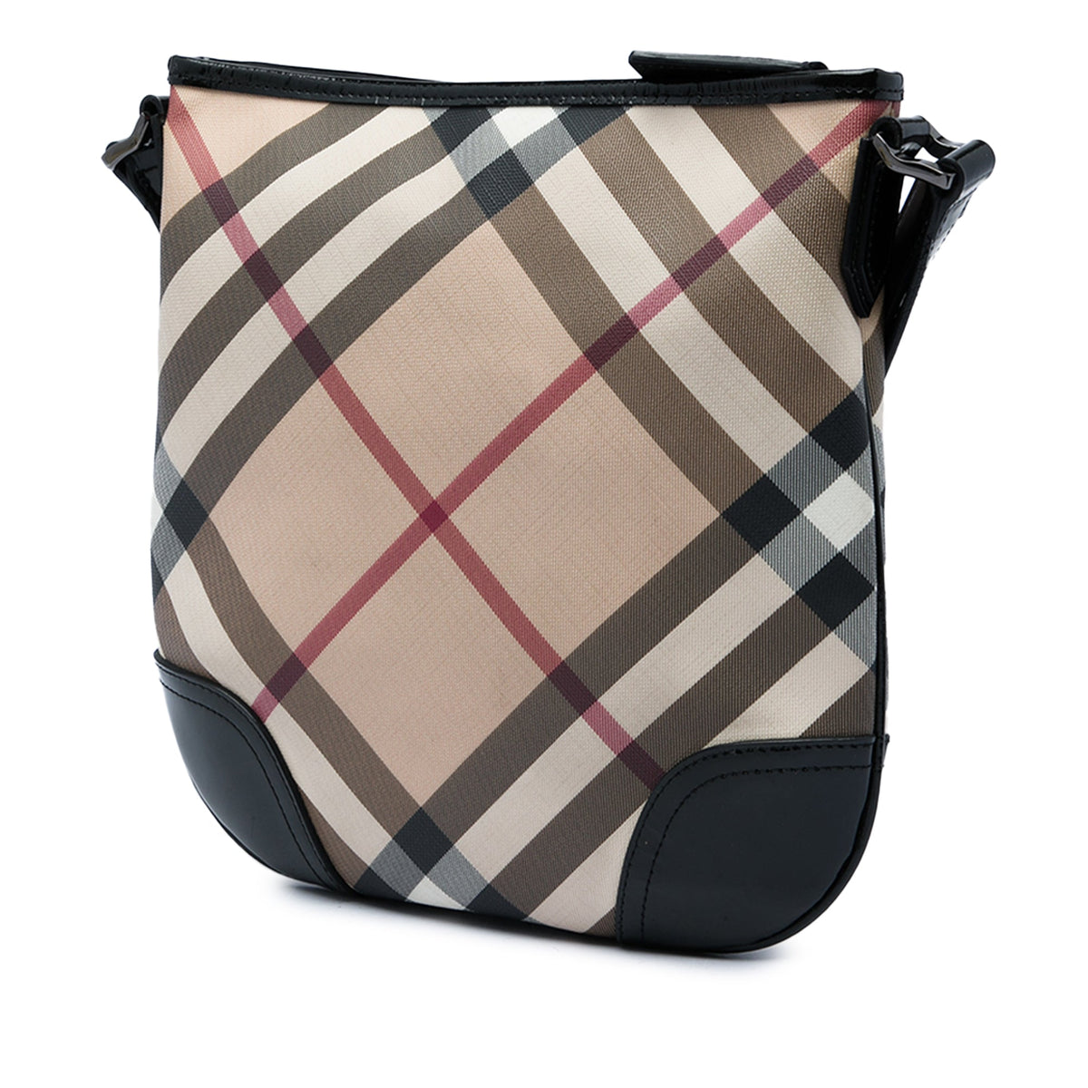 Burberry Supernova Check Coated Canvas Dryden Crossbody