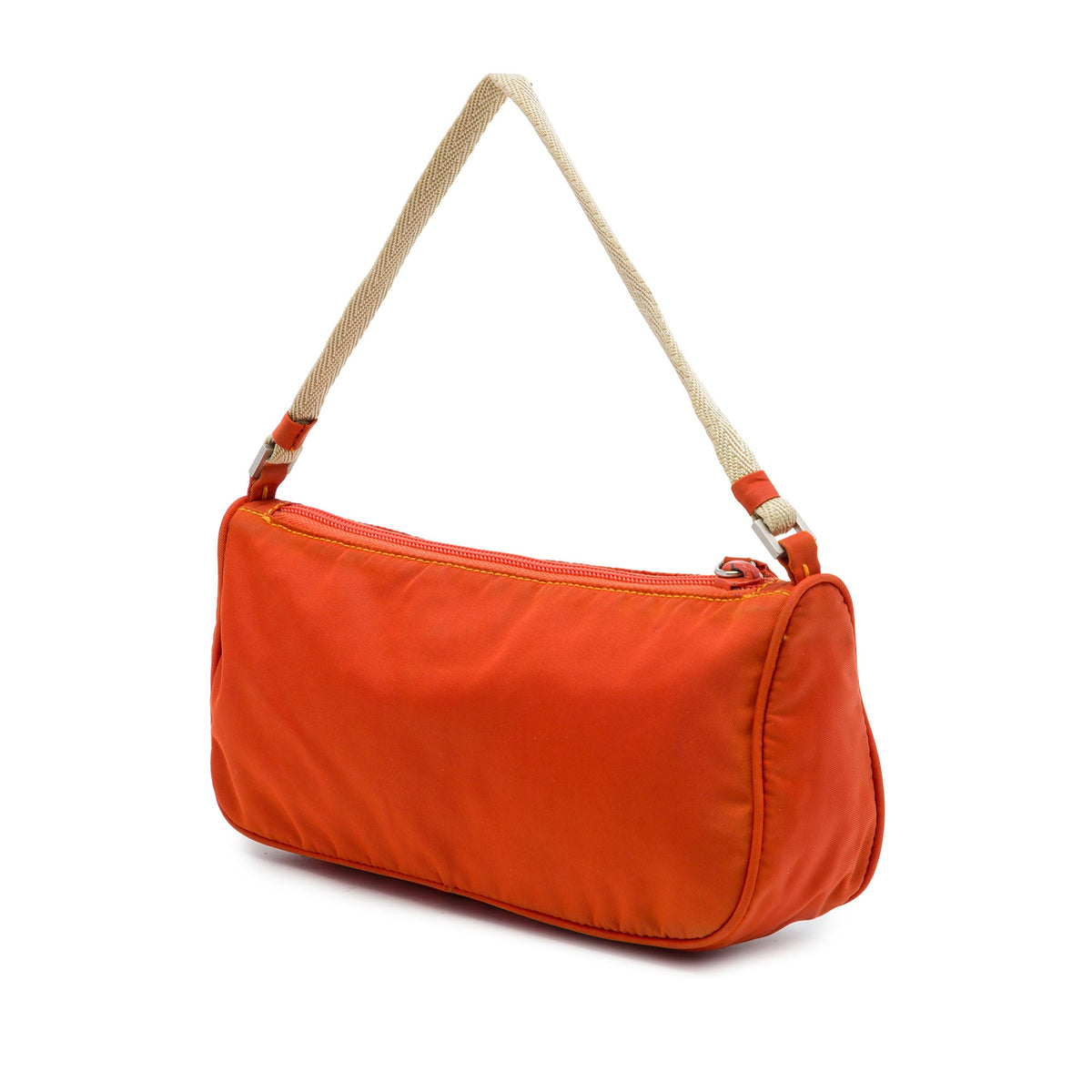 Prada Tessuto Pochette — Orange
