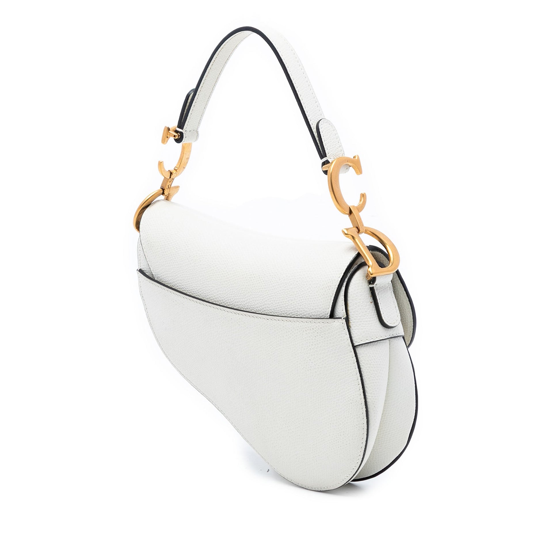 Dior Mini Grained Calfskin Saddle Bag