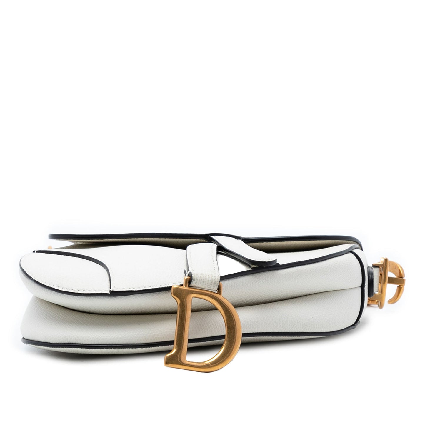 Dior Mini Grained Calfskin Saddle Bag